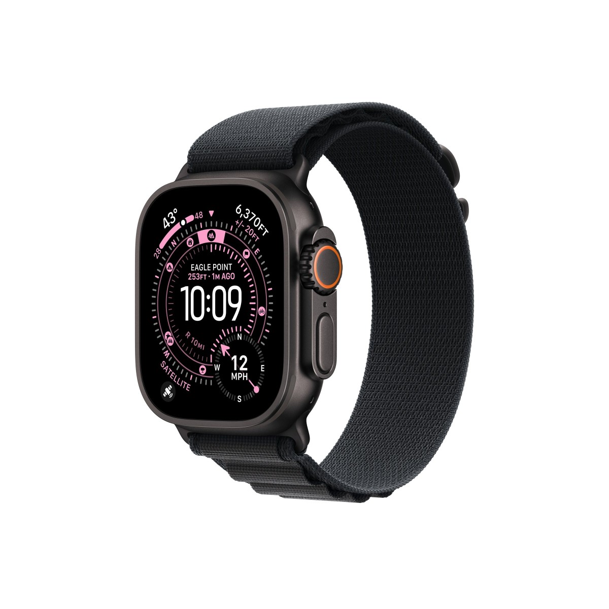 Apple Watch Ultra 3 49mm GPS + Cellular Smartwatch schwarz M