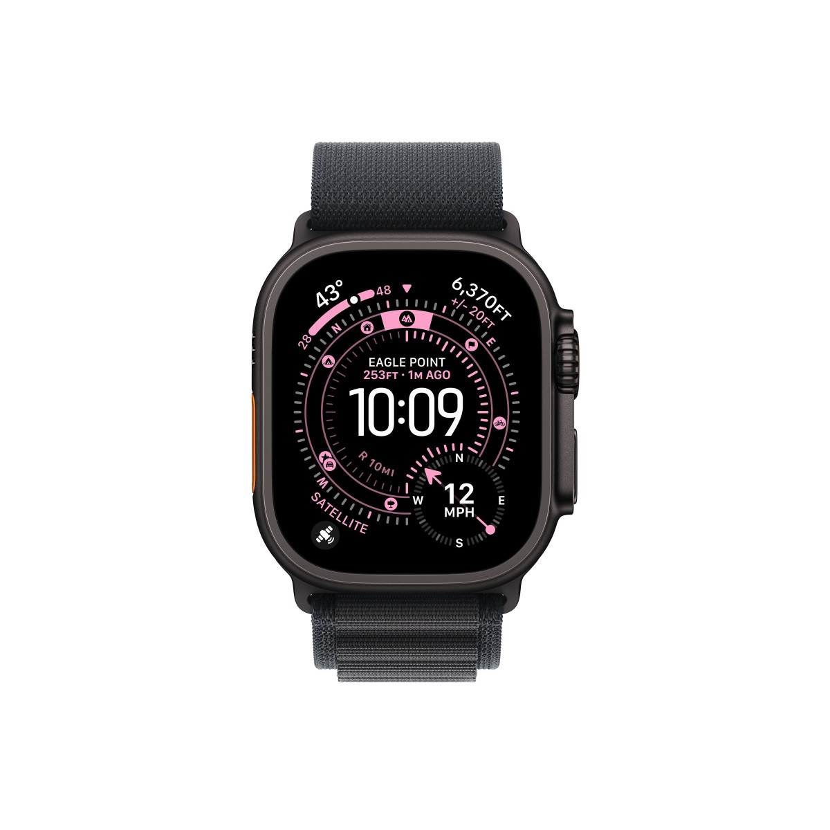 Apple Watch Ultra 3 49mm GPS + Cellular Smartwatch schwarz M