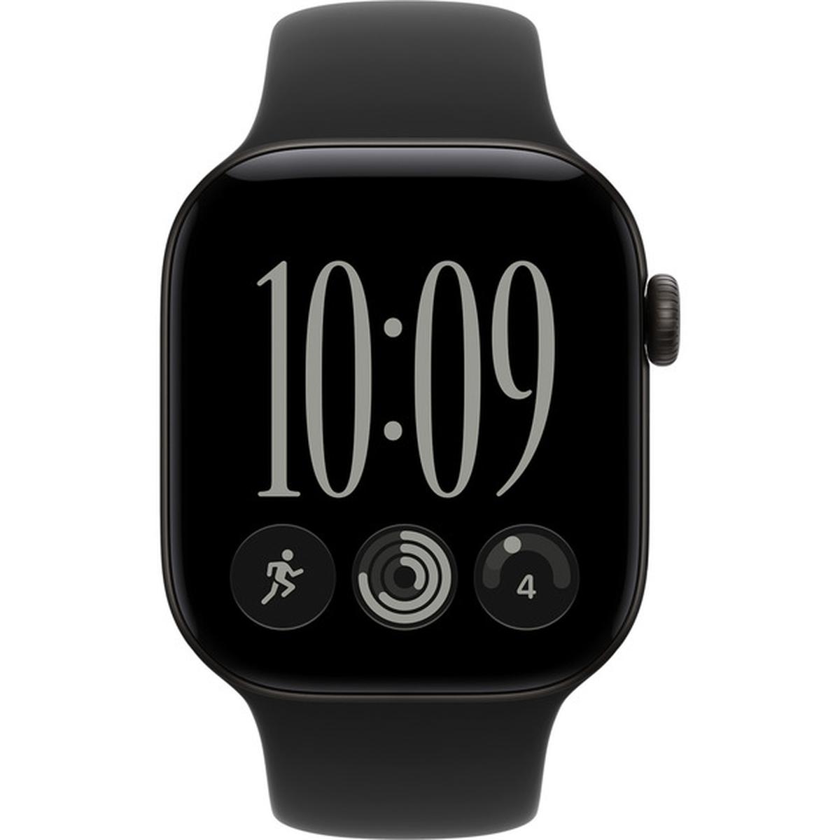 Apple Watch Series 12 GPS + Cellular 42mm Aluminiumgehäuse Smartwatch schwarz