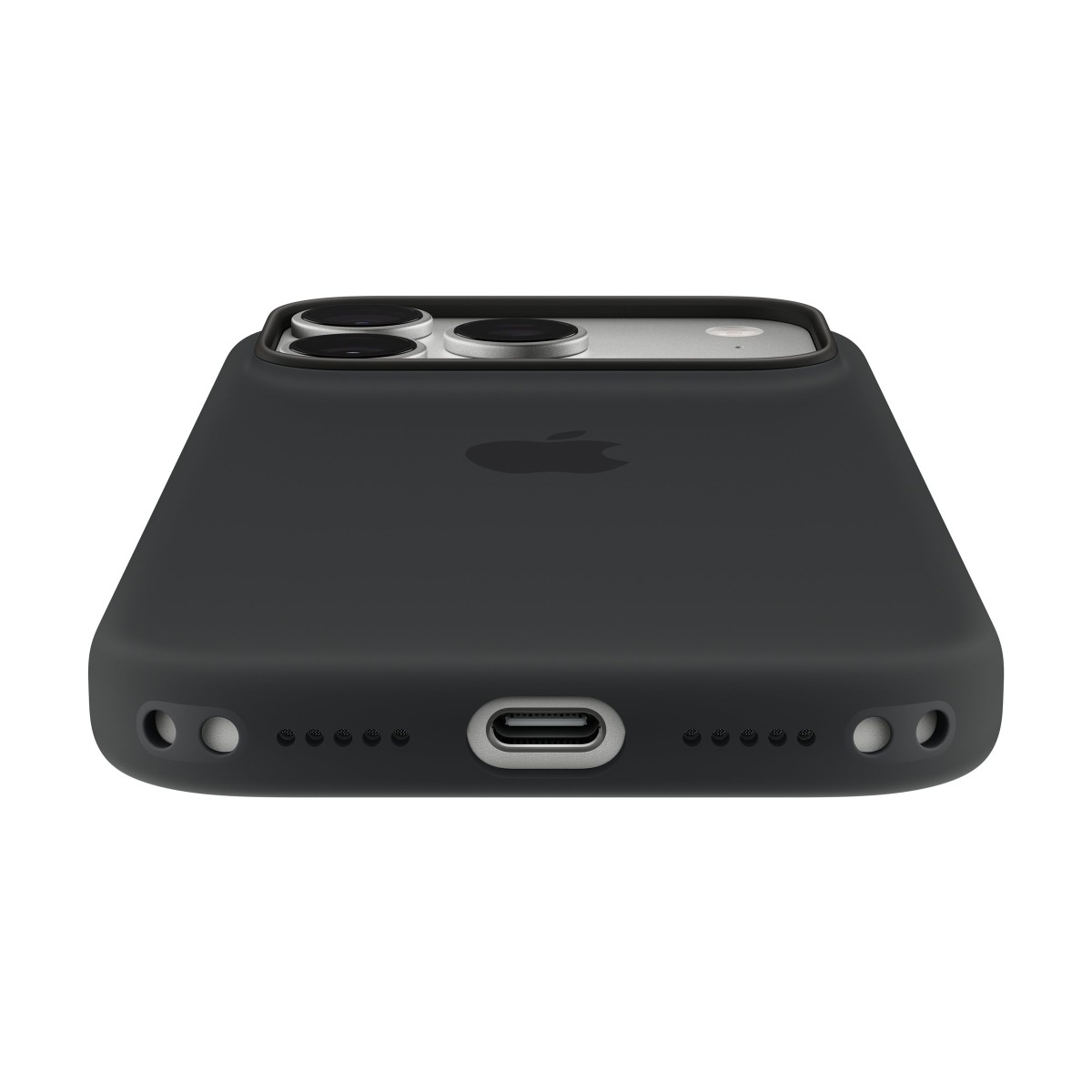 Apple Silikon Case mit MagSafe für iPhone 18 Pro magenta