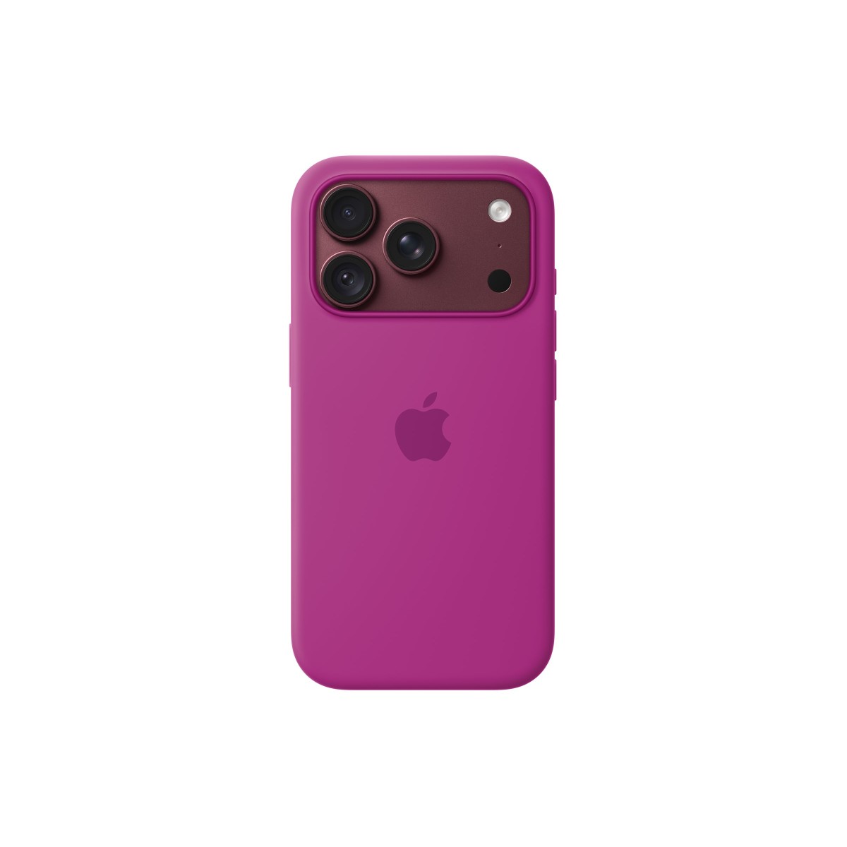 Apple Silikon Case mit MagSafe für iPhone 18 Pro magenta