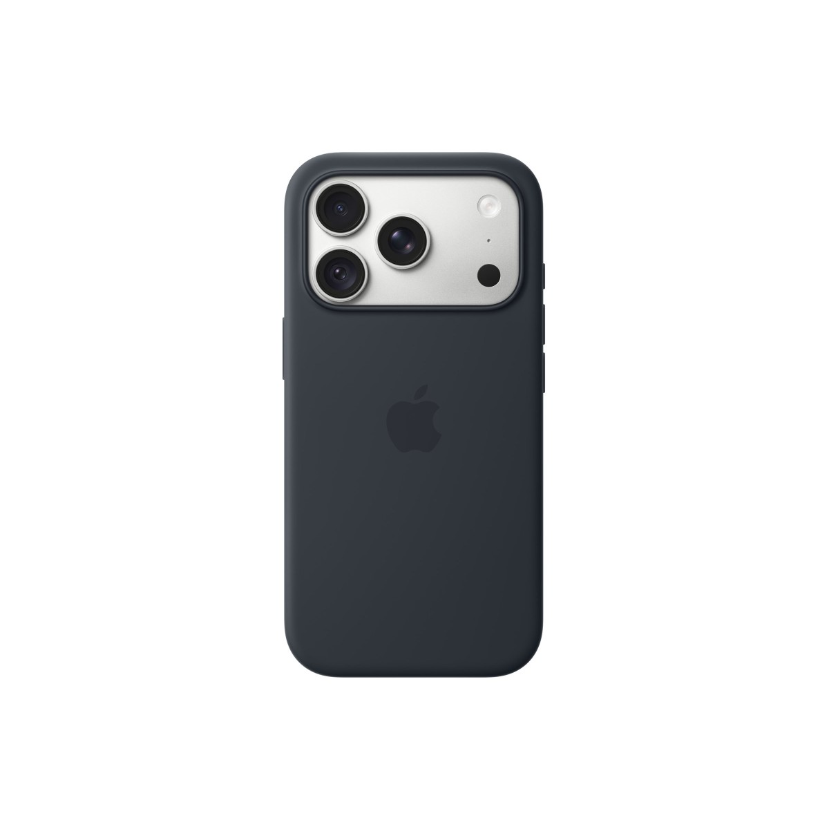 Apple Silikon Case mit MagSafe für iPhone 18 Pro navyblau