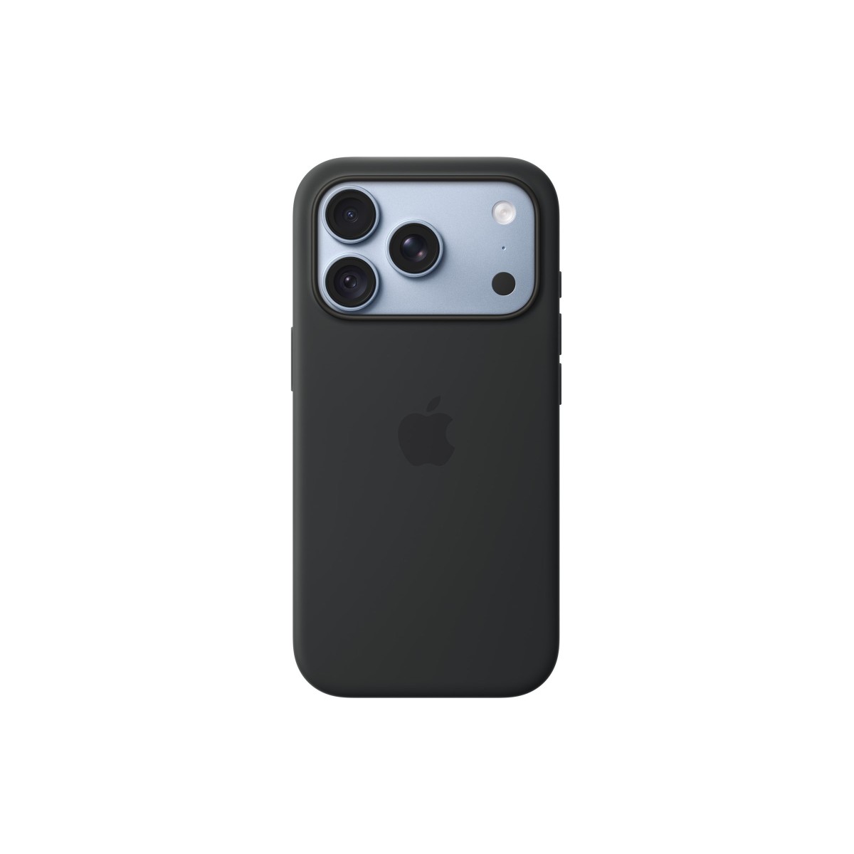 Apple Silikon Case mit MagSafe für iPhone 18 Pro schwarz