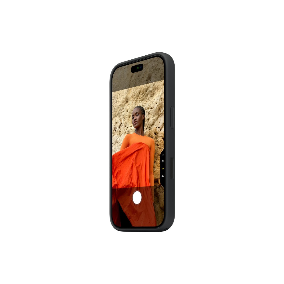 Apple Silikon Case mit MagSafe für iPhone 18 Pro schwarz
