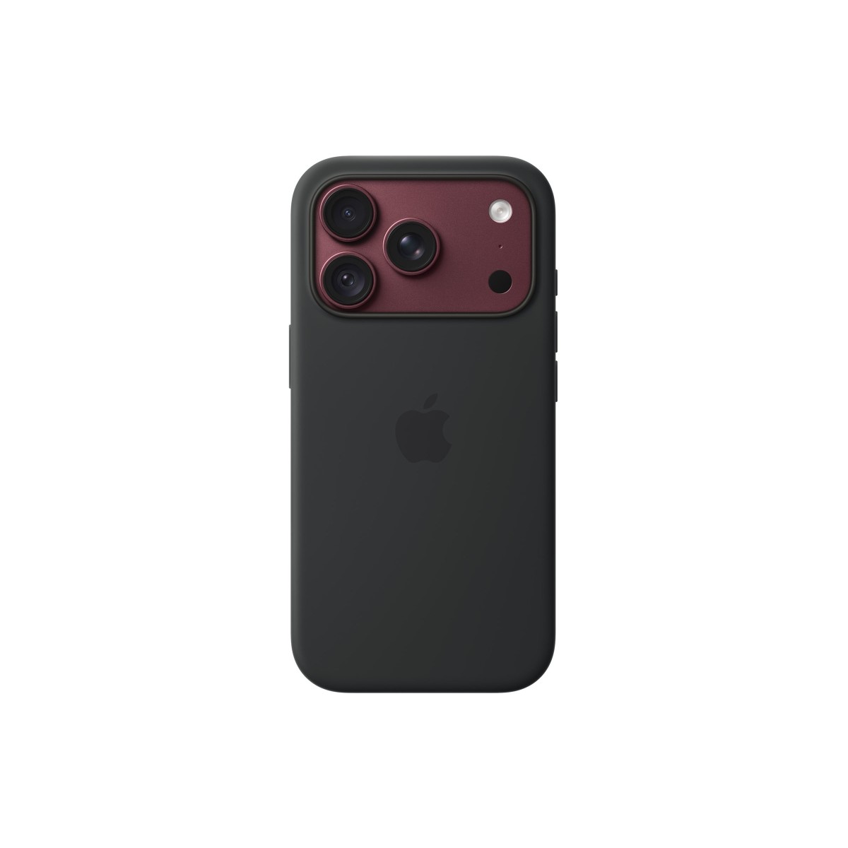 Apple Silikon Case mit MagSafe für iPhone 18 Pro schwarz