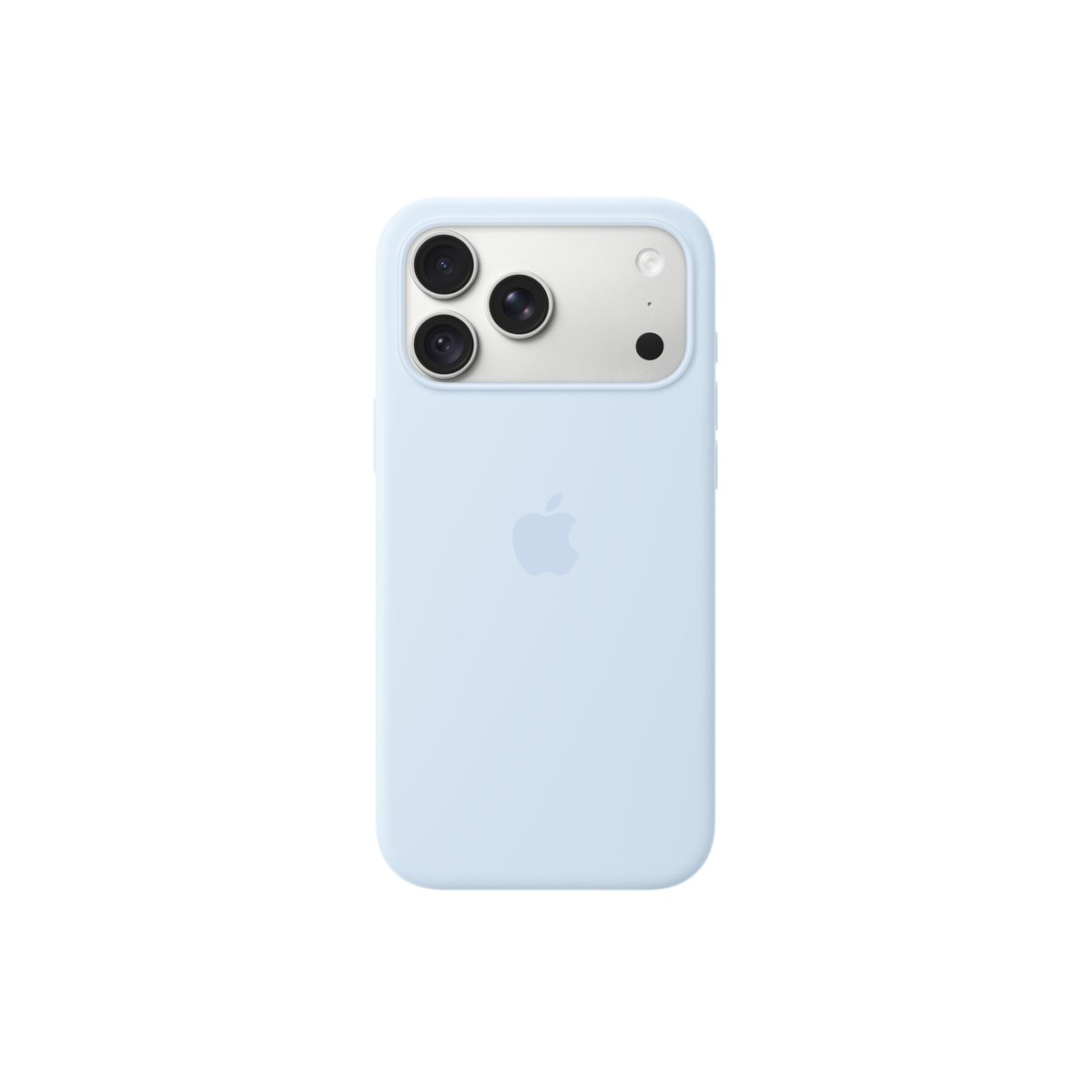Apple Silikon Case mit MagSafe für iPhone 18 Pro Max klarblau