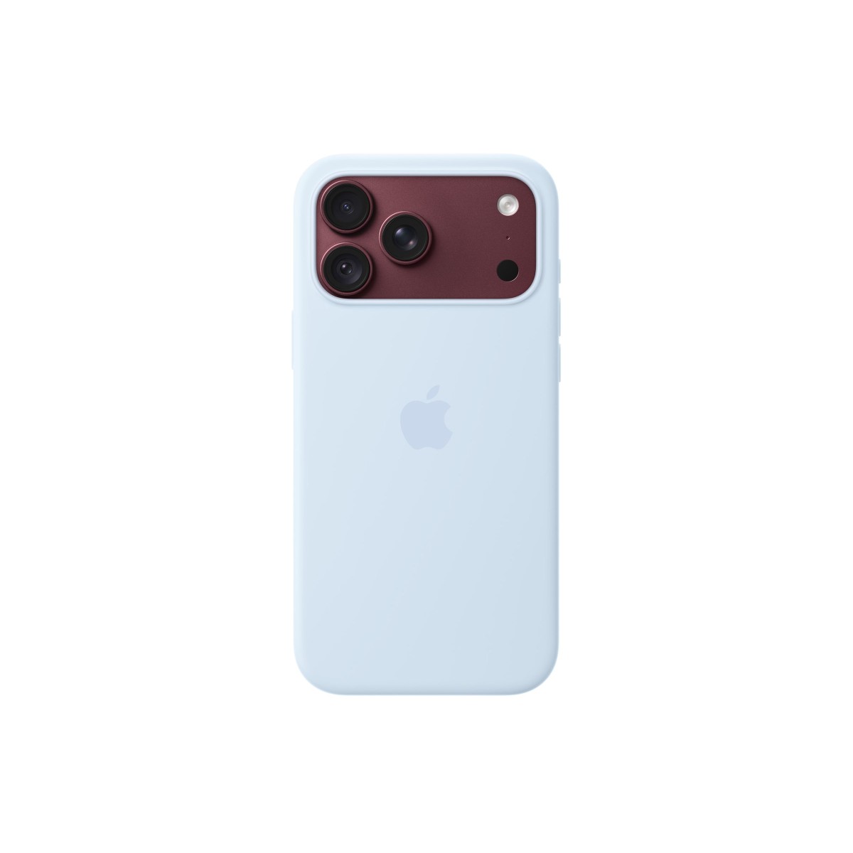 Apple Silikon Case mit MagSafe für iPhone 18 Pro Max klarblau