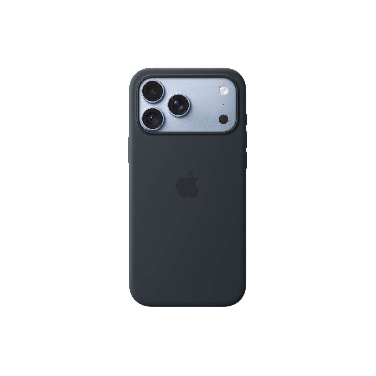 Apple Silikon Case mit MagSafe für iPhone 18 Pro Max navyblau