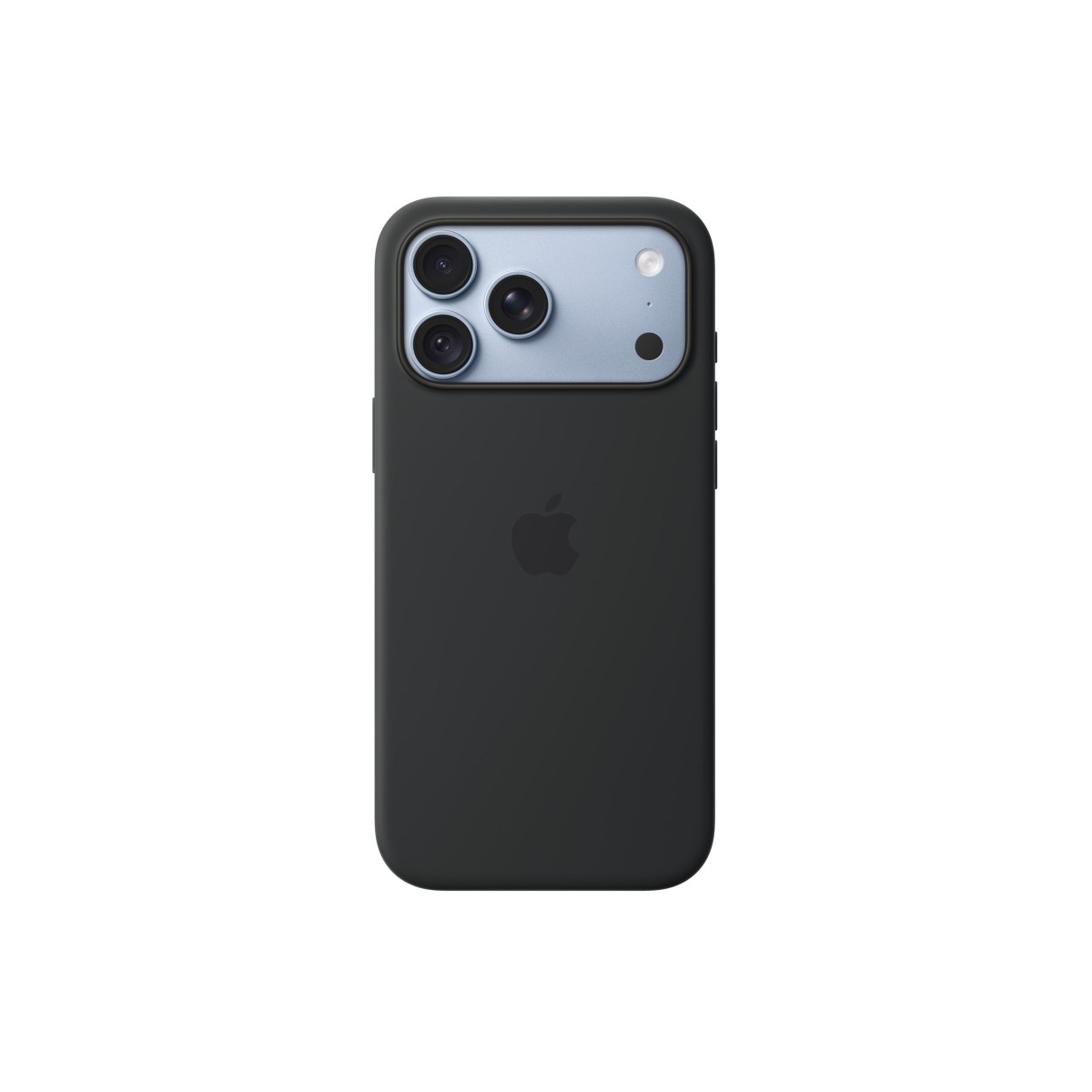 Apple Silikon Case mit MagSafe für iPhone 18 Pro Max schwarz