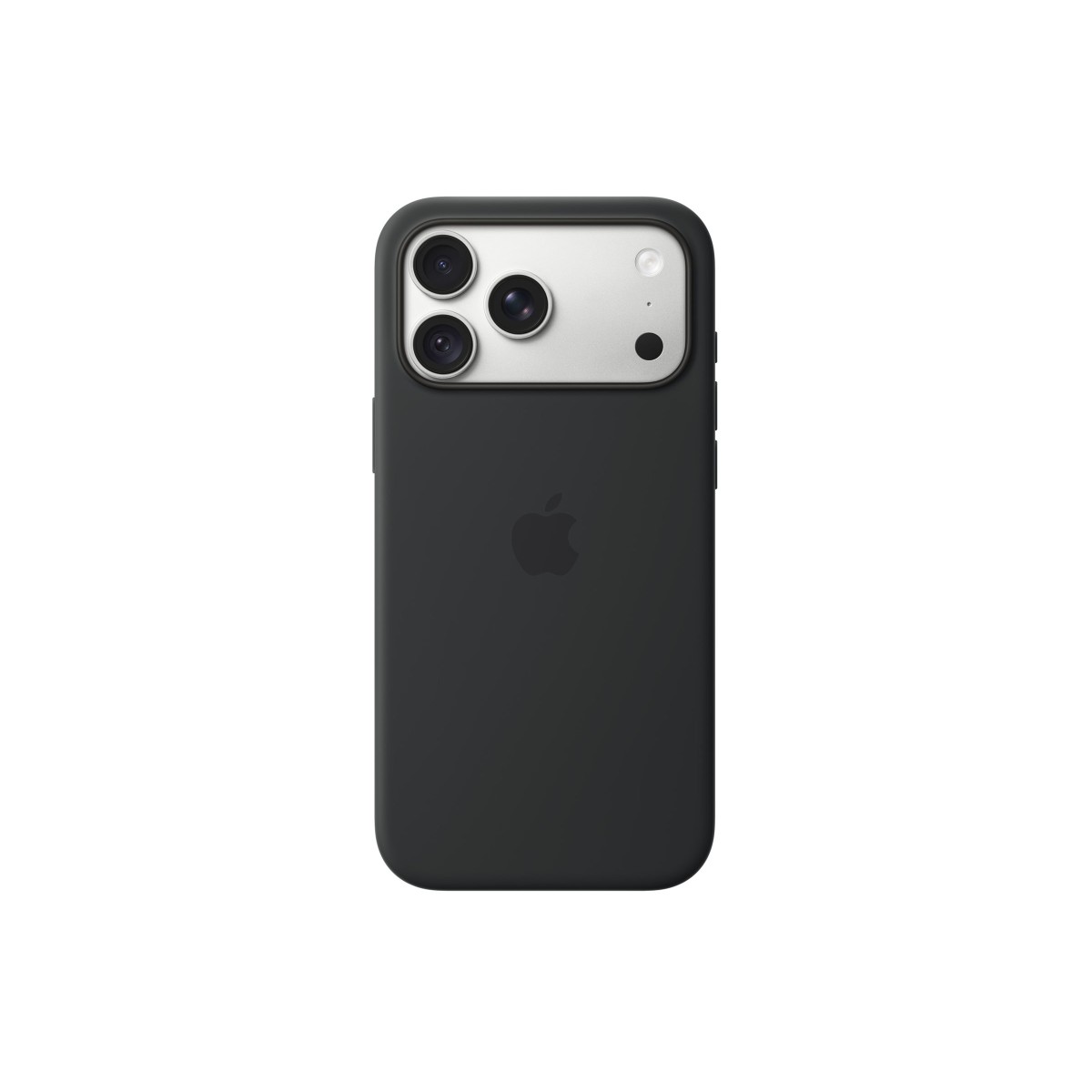 Apple Silikon Case mit MagSafe für iPhone 18 Pro Max schwarz