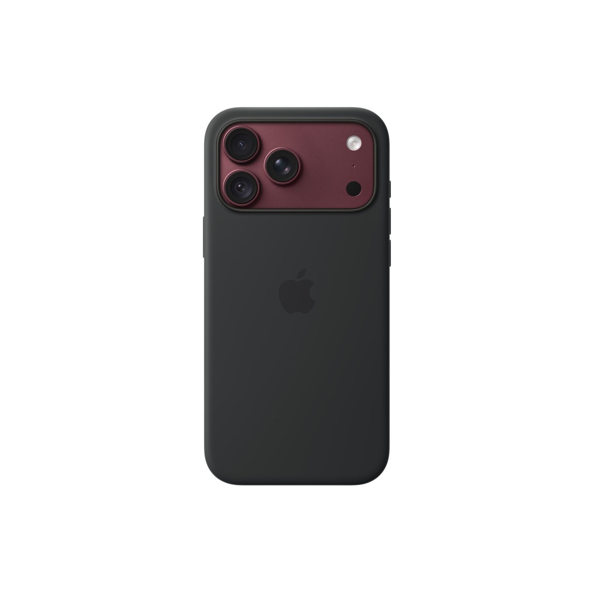 Apple Silikon Case mit MagSafe für iPhone 18 Pro Max schwarz