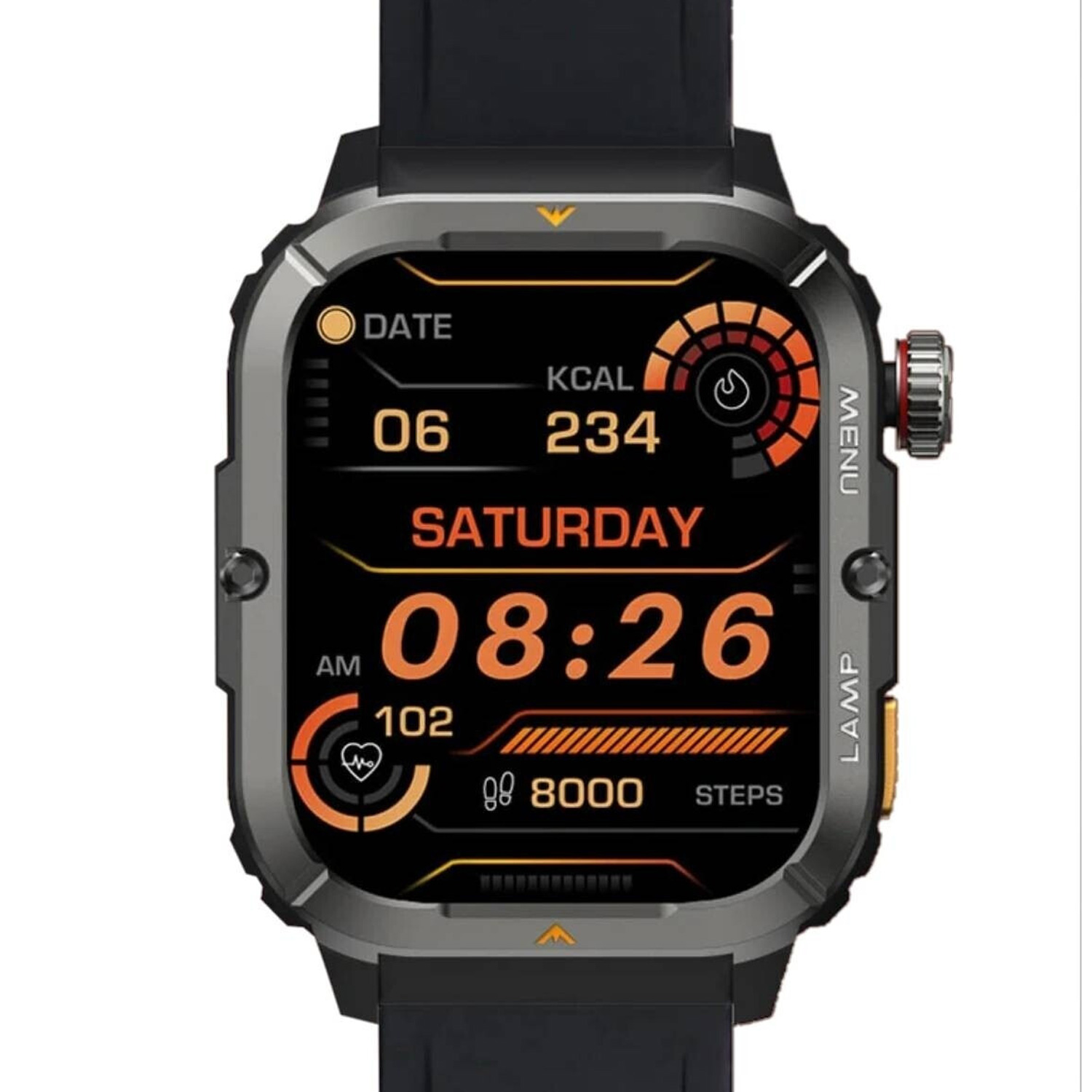 Bea-Fon AGM Legion 3 Smartwatch schwarz