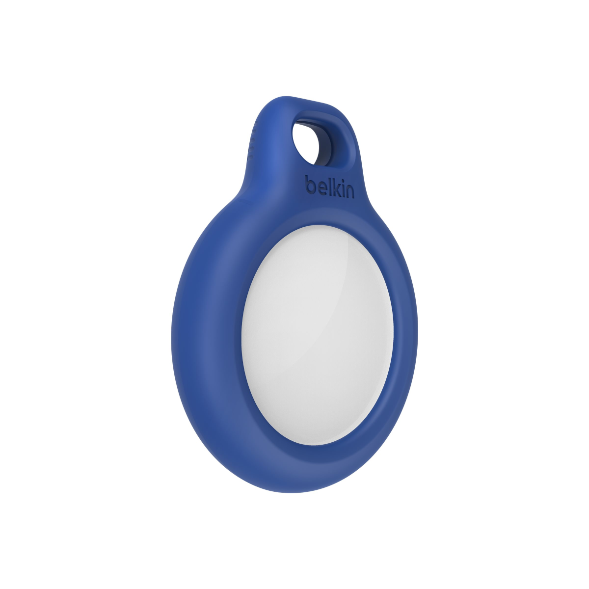 Belkin AirTag Hülle mit Schlüsselanhänger blau
