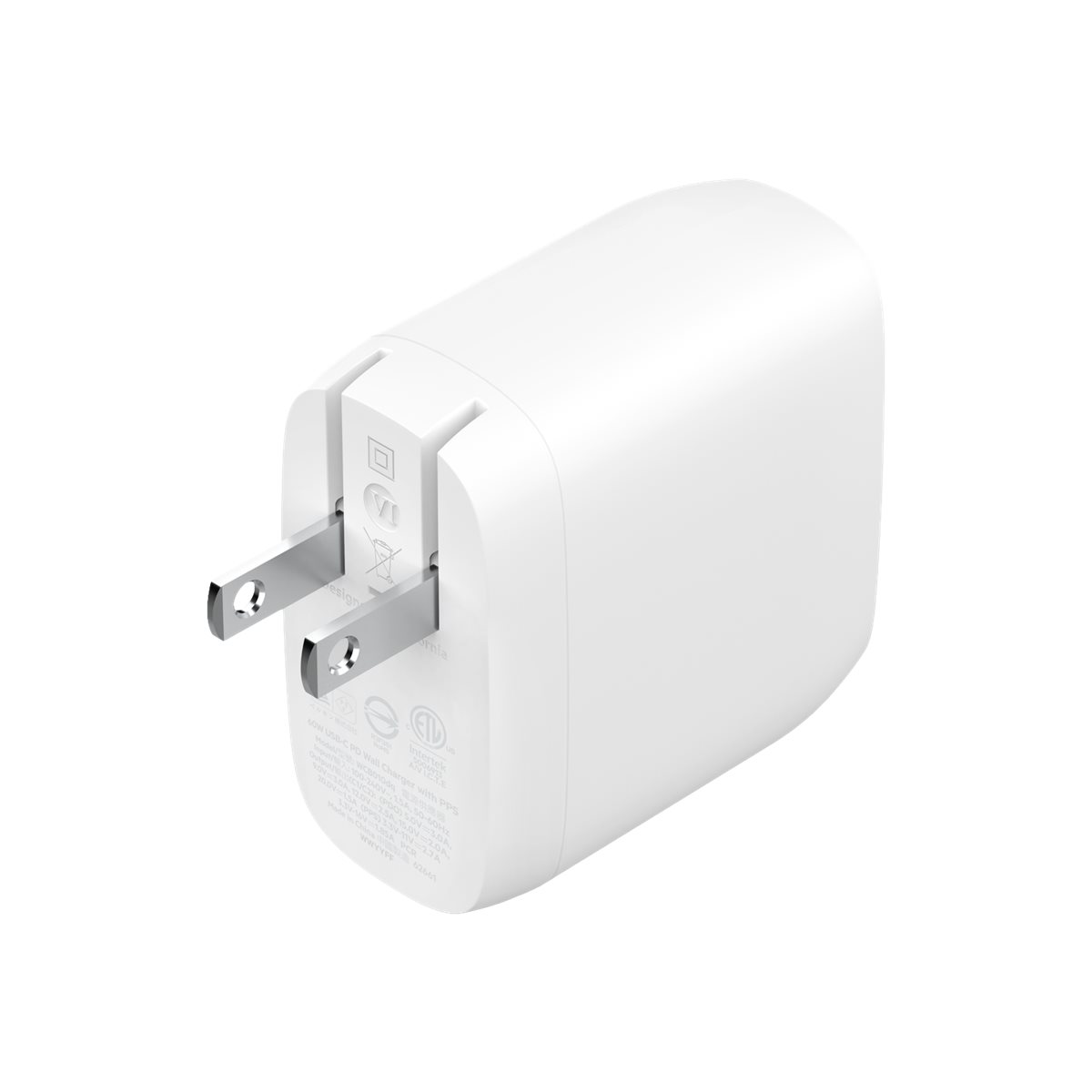 Belkin BoostCharge USB-C Ladegerät 60W weiß