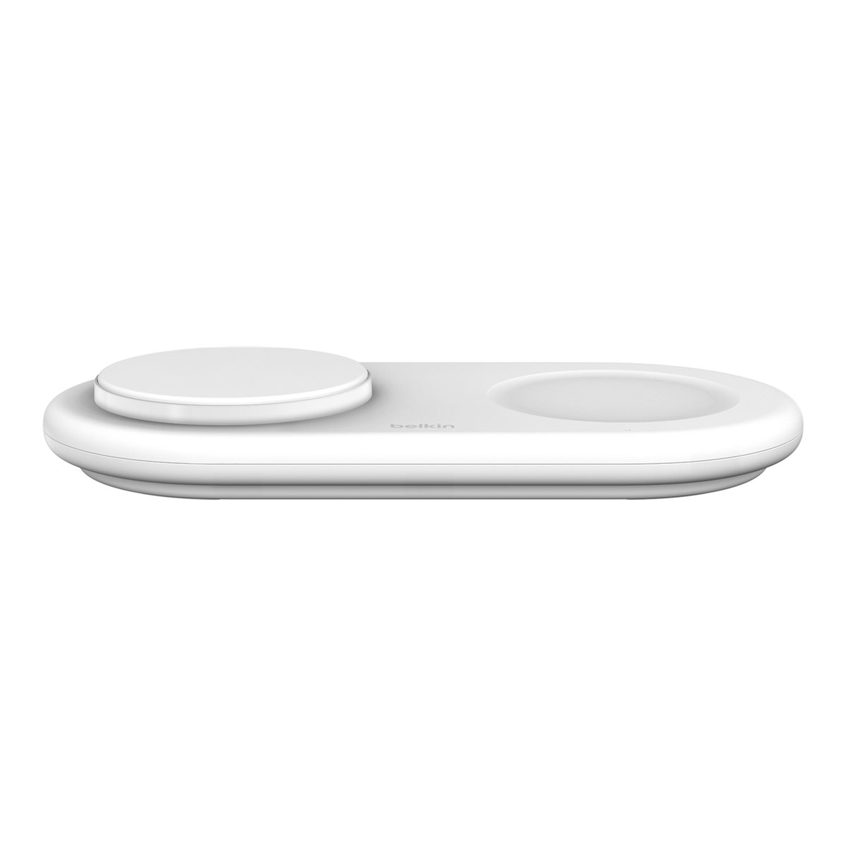 Belkin BoostCharge Pro kabellose 2-in-1-Ladestation Qi2 15W weiß