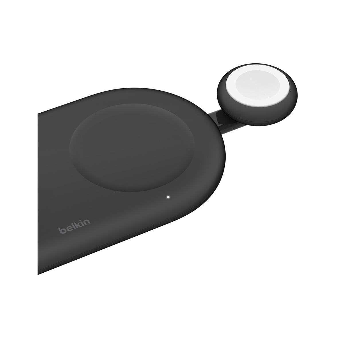 Belkin BoostCharge tragbares USB-C Apple Watch Ladegerät schwarz