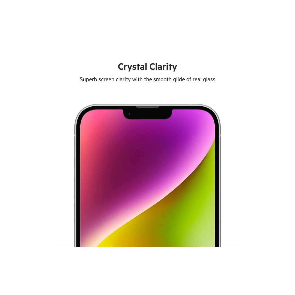 Belkin UltraGlass iPhone 14/13/13 Pro Displayschutzfolie antimikrobiell