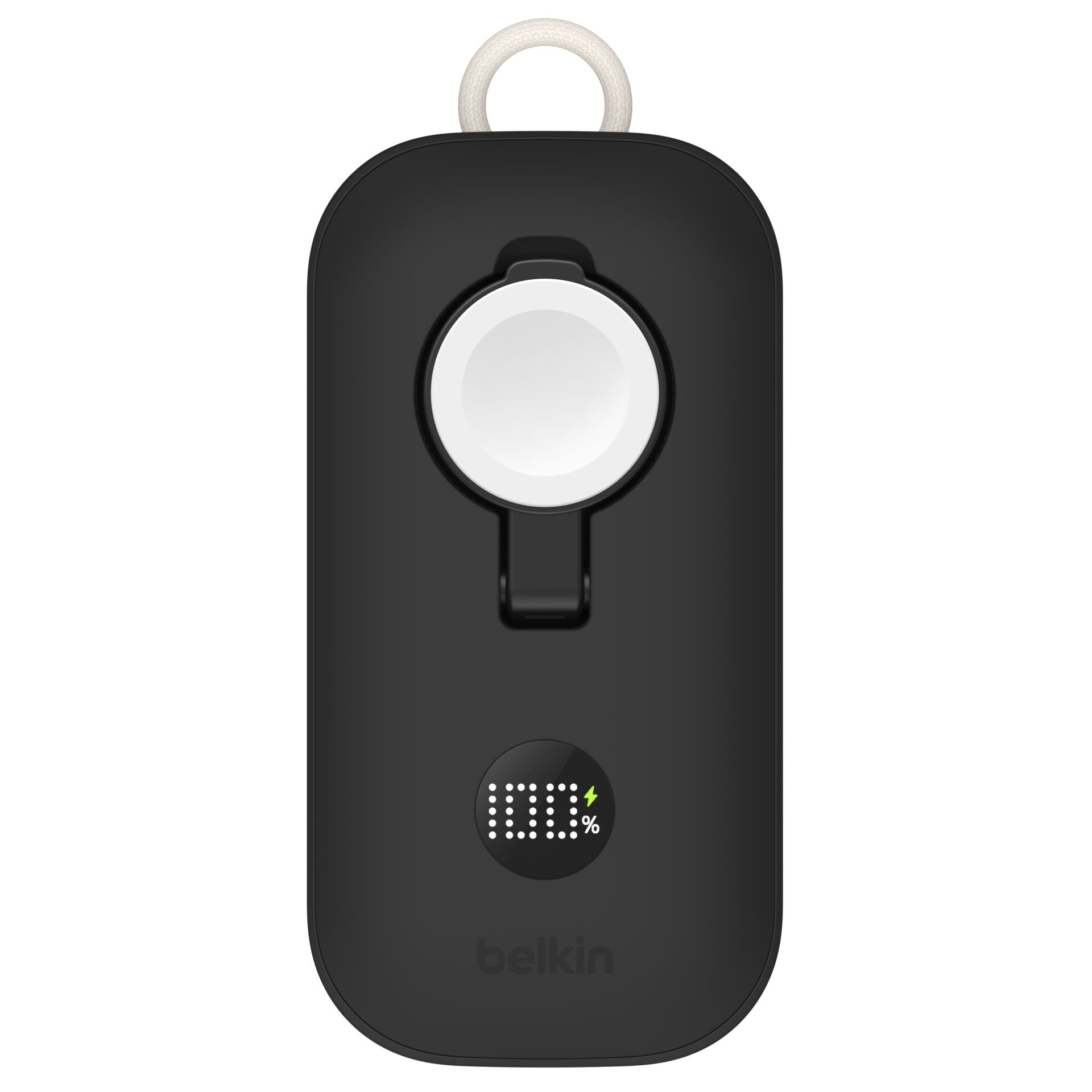 Belkin BoostCharge Pro 10.000mAh 45W Powerbank mit Apple Watch Ladegerät schwarz