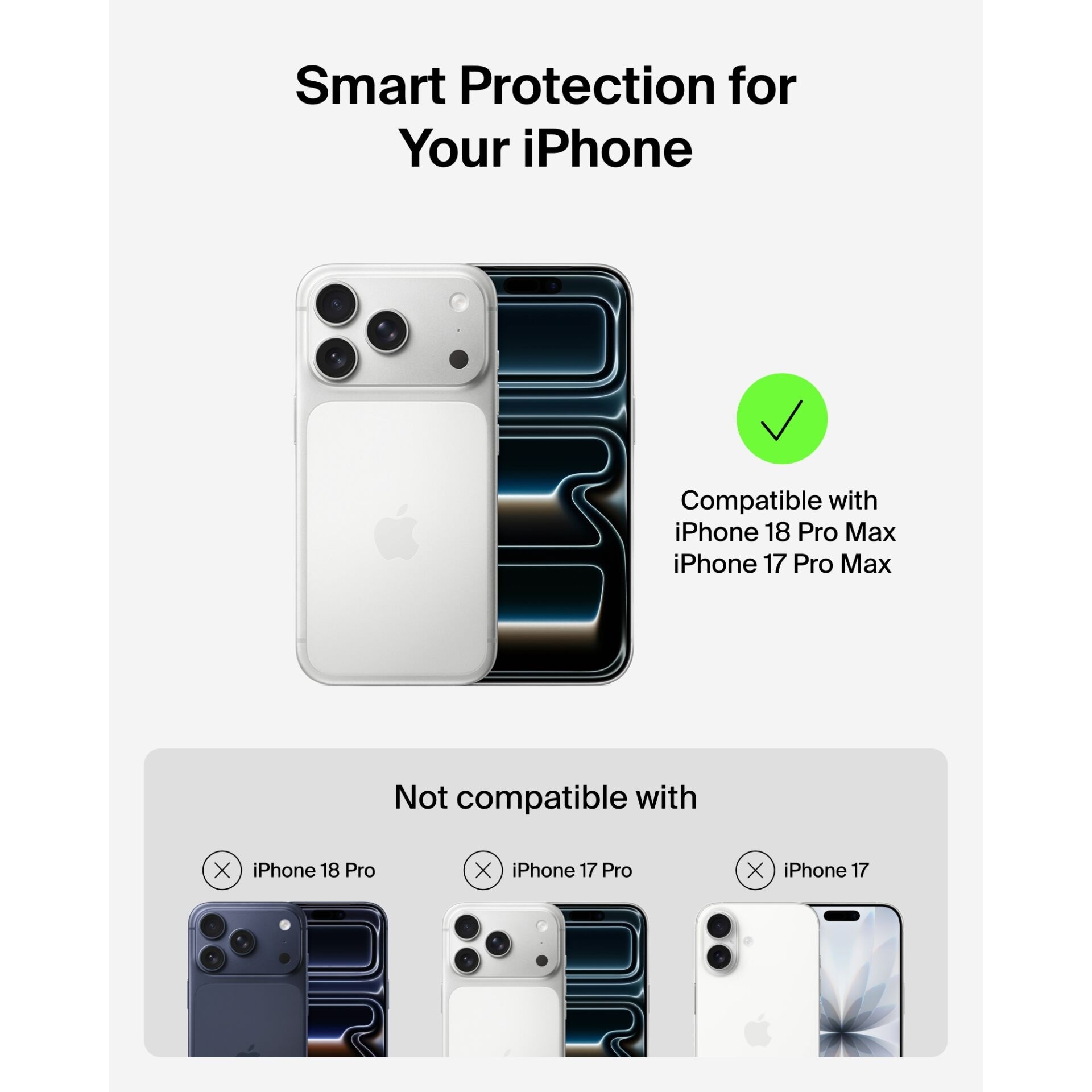 Belkin Protect+ MagSafe Handyhülle für Apple iPhone 18 Pro Max/17 Pro Max