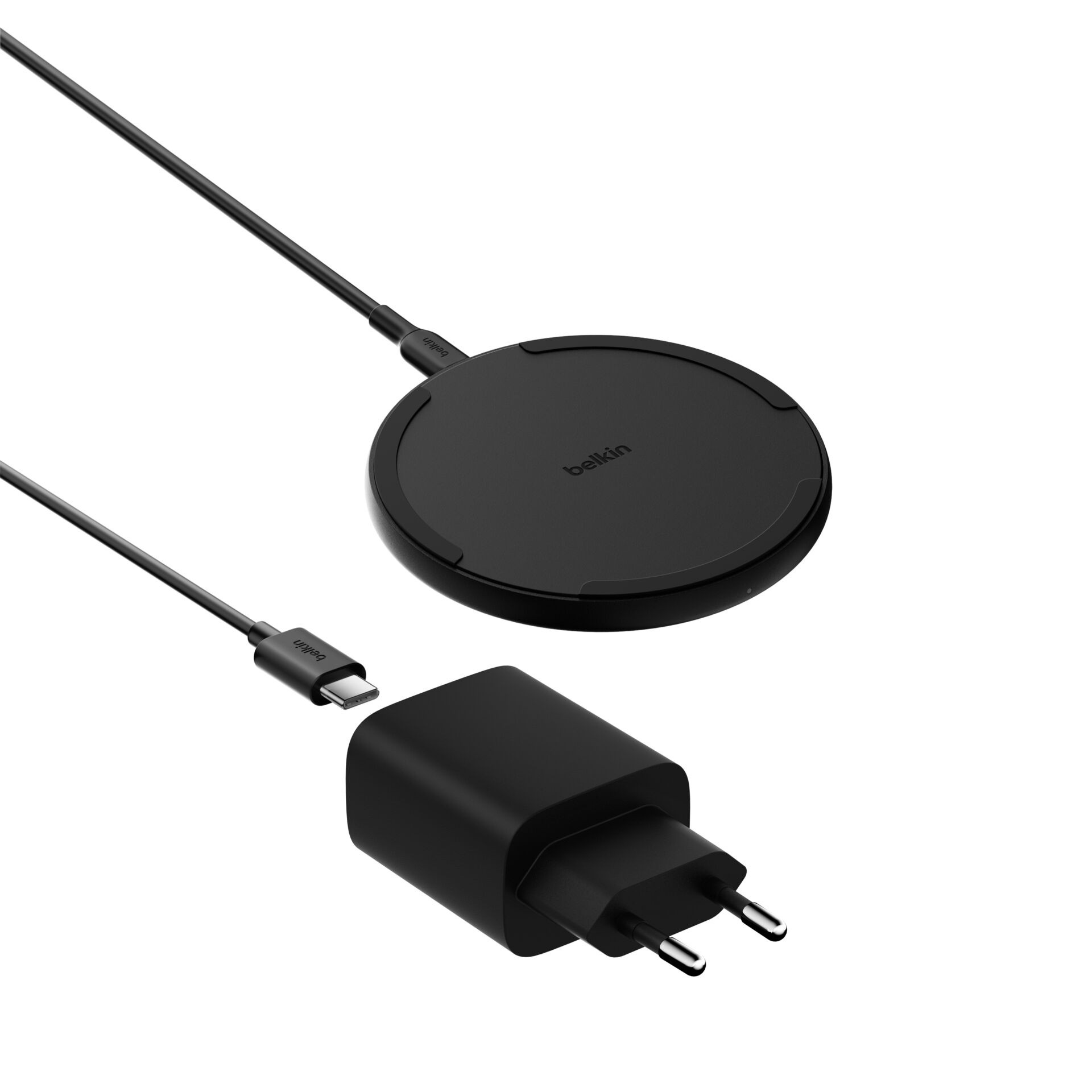 Belkin BoostCharge 15W kabelloses Ladegerät schwarz