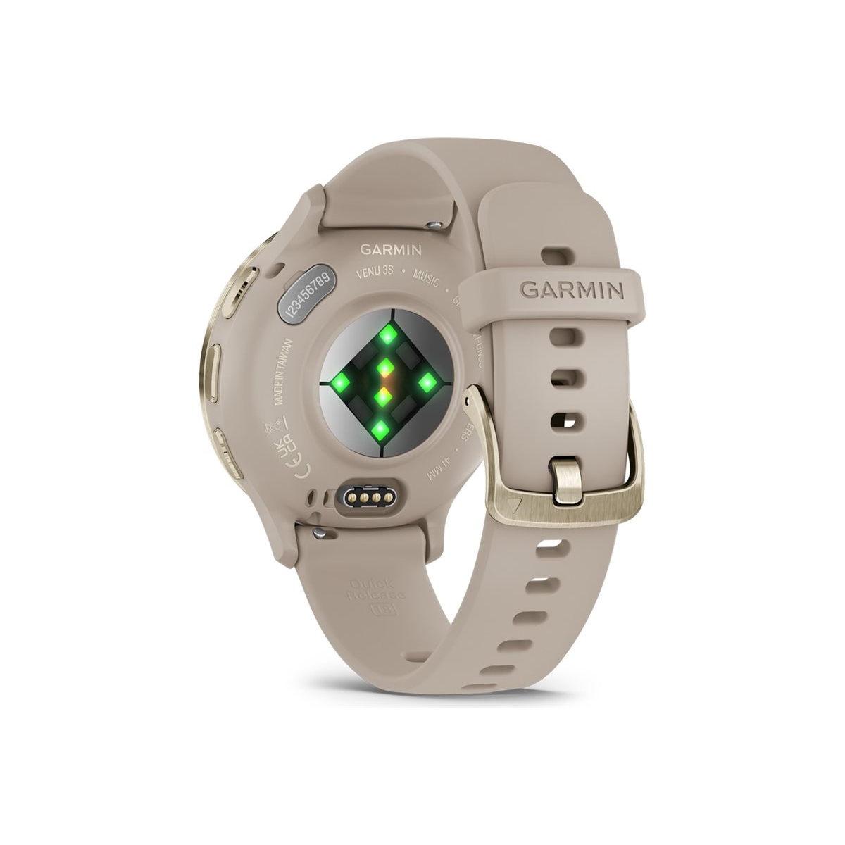 Garmin Venu 3S Smartwatch french gray/softgold