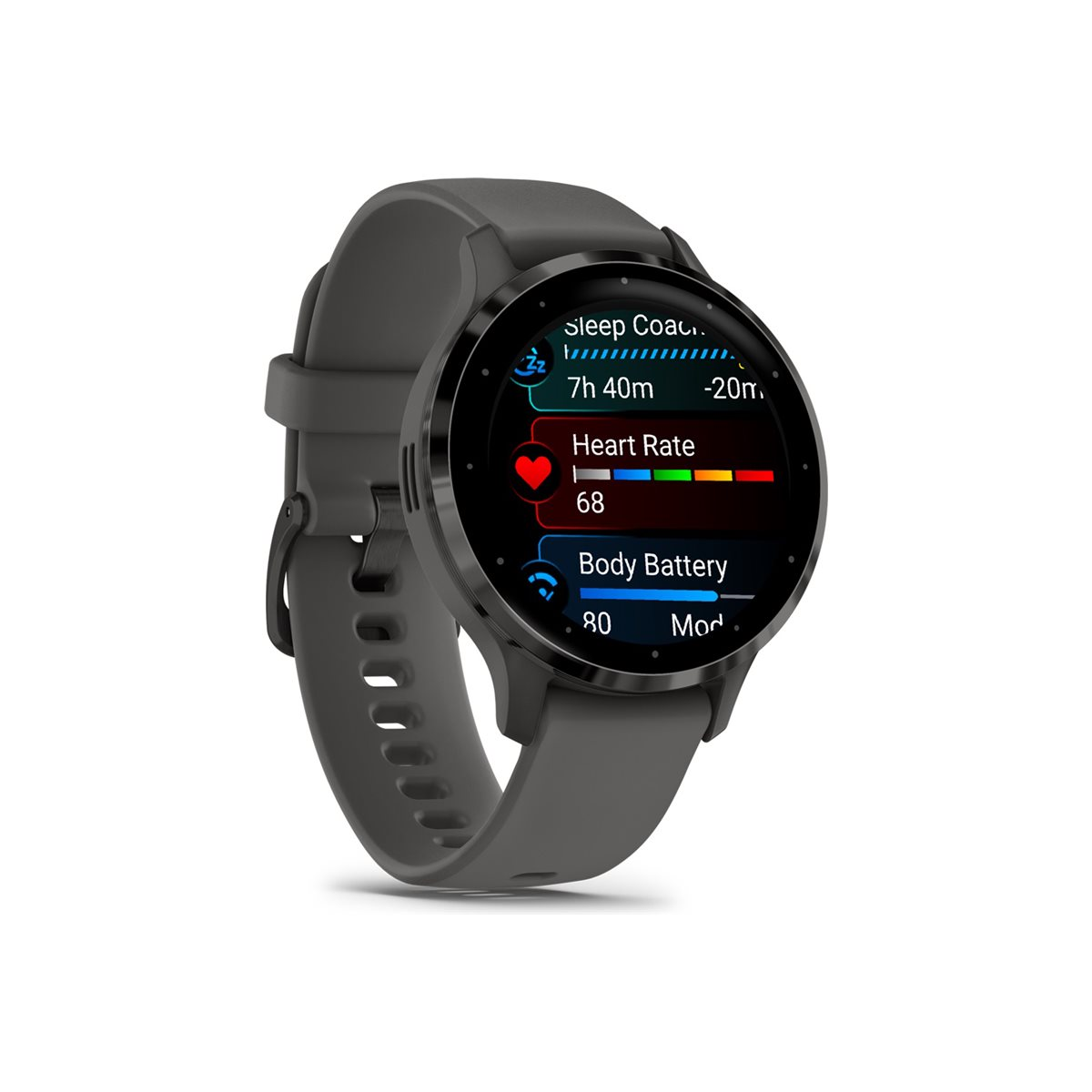 Garmin Venu 3S Smartwatch kieselgrau/schiefergrau