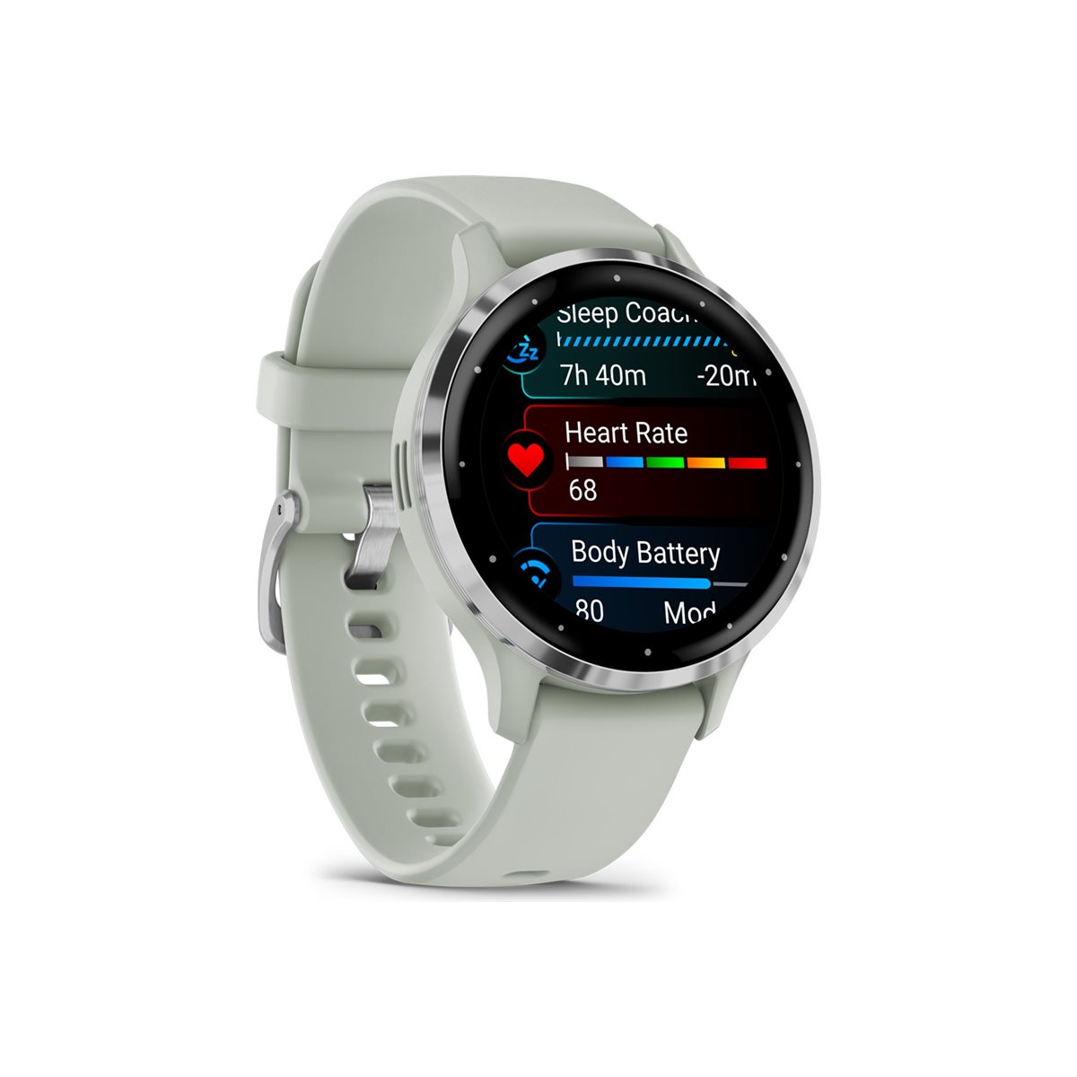 Garmin Venu 3S Smartwatch salbeigrau/silber