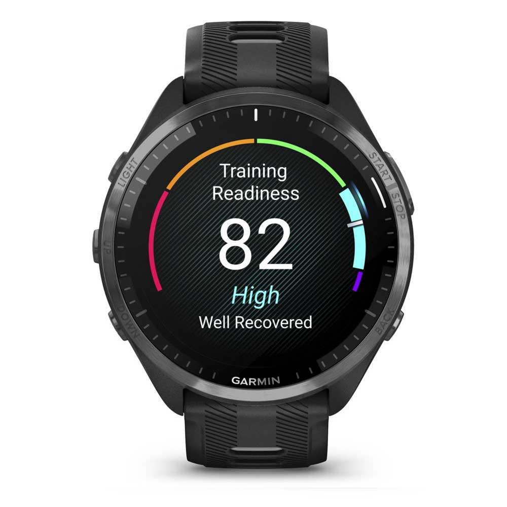 Garmin Forerunner 965 Smartwatch schwarz/carbongrau (2.Wahl)