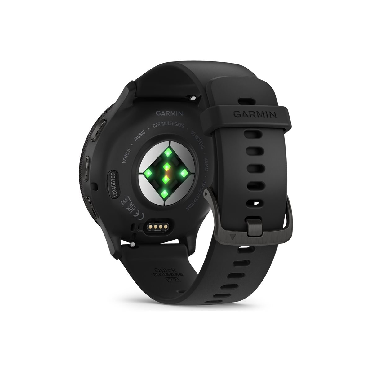 Garmin Venu 3 Smartwatch schwarz/schiefergrau