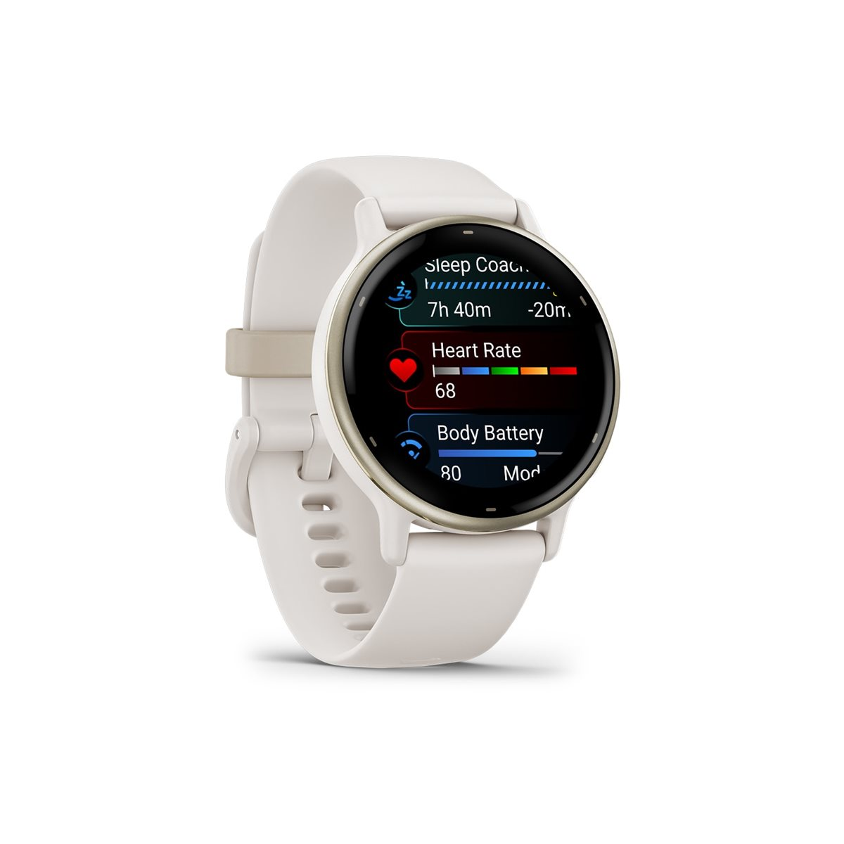 Garmin vivoactive 5 Sportuhr elfenbein/cremegold (2. Wahl)