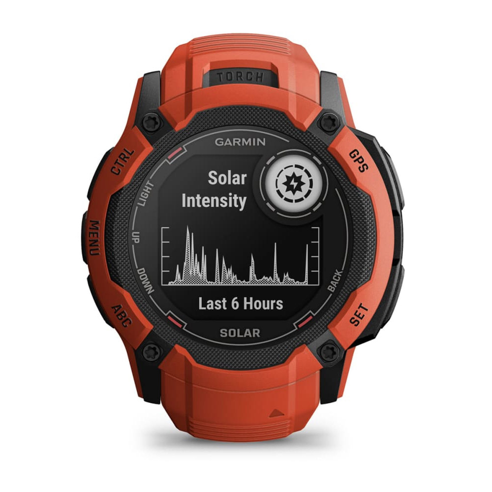 Garmin INSTINCT 2X Solar Multisport-Smartwatch rot (2.Wahl)