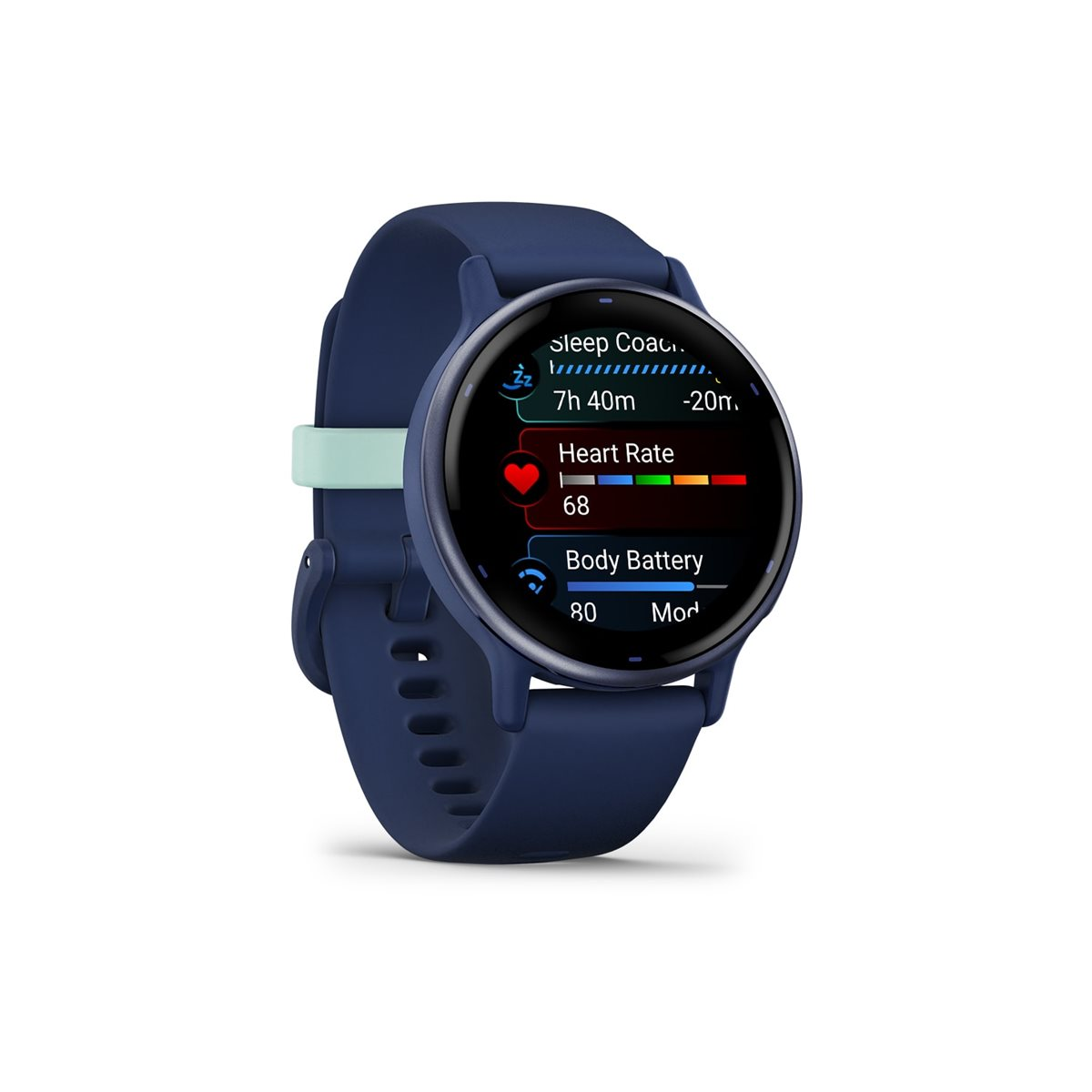 Garmin vivoactive 5 Sportuhr kapitänsblau/blau metallic