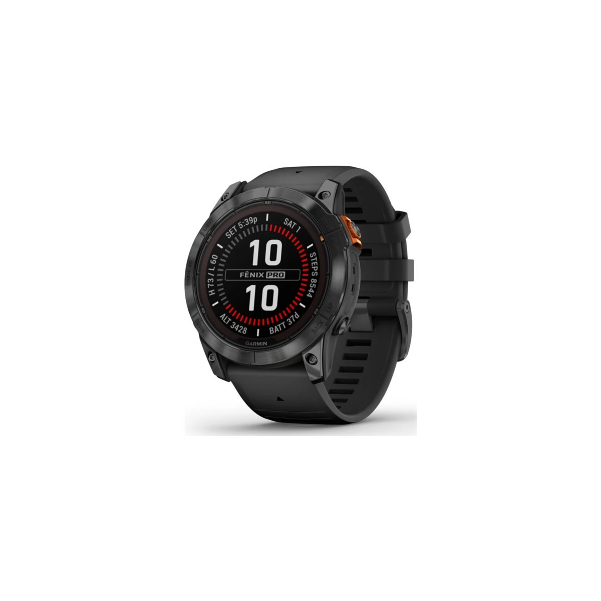 Garmin Fenix 7X Pro Solar (51mm) Sportuhr schwarz/schiefergrau