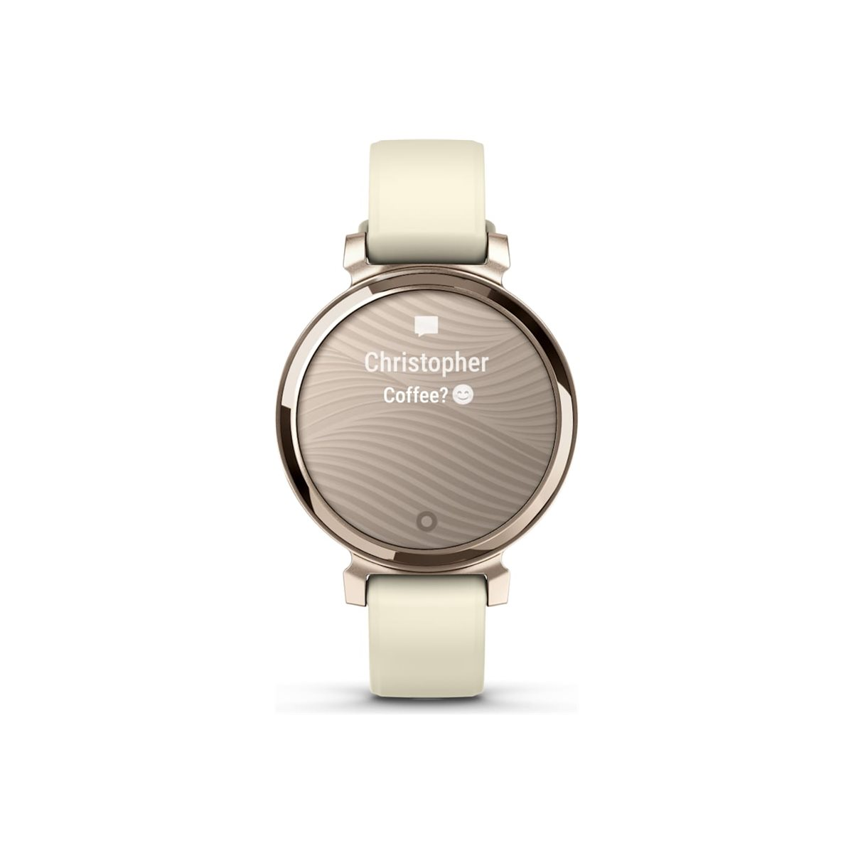 Garmin Lily 2 Smartwatch kokosnuss/cremegold