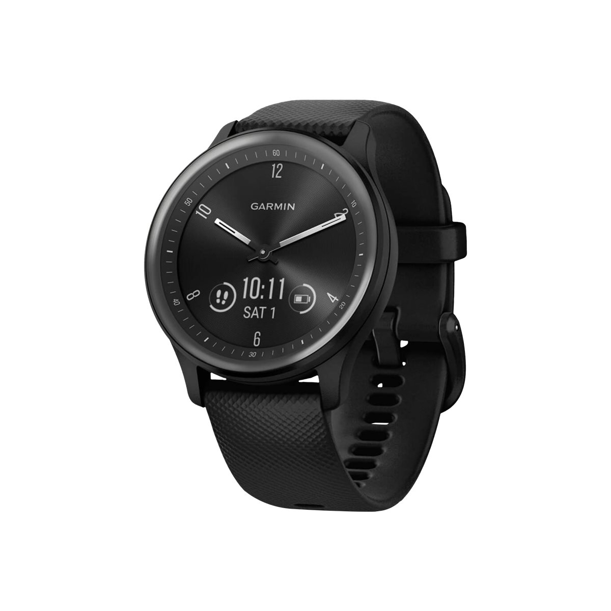 Garmin vívomove Sport Smartwatch schwarz/schiefergrau