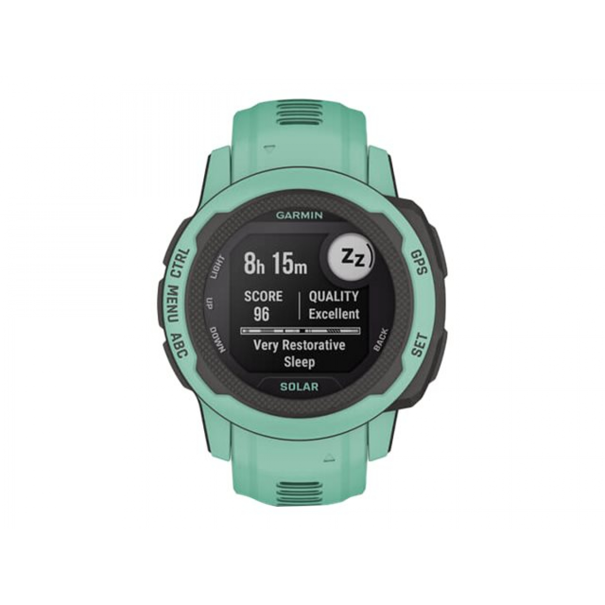 Garmin Instinct 2S Solar Smartwatch pastellgrün