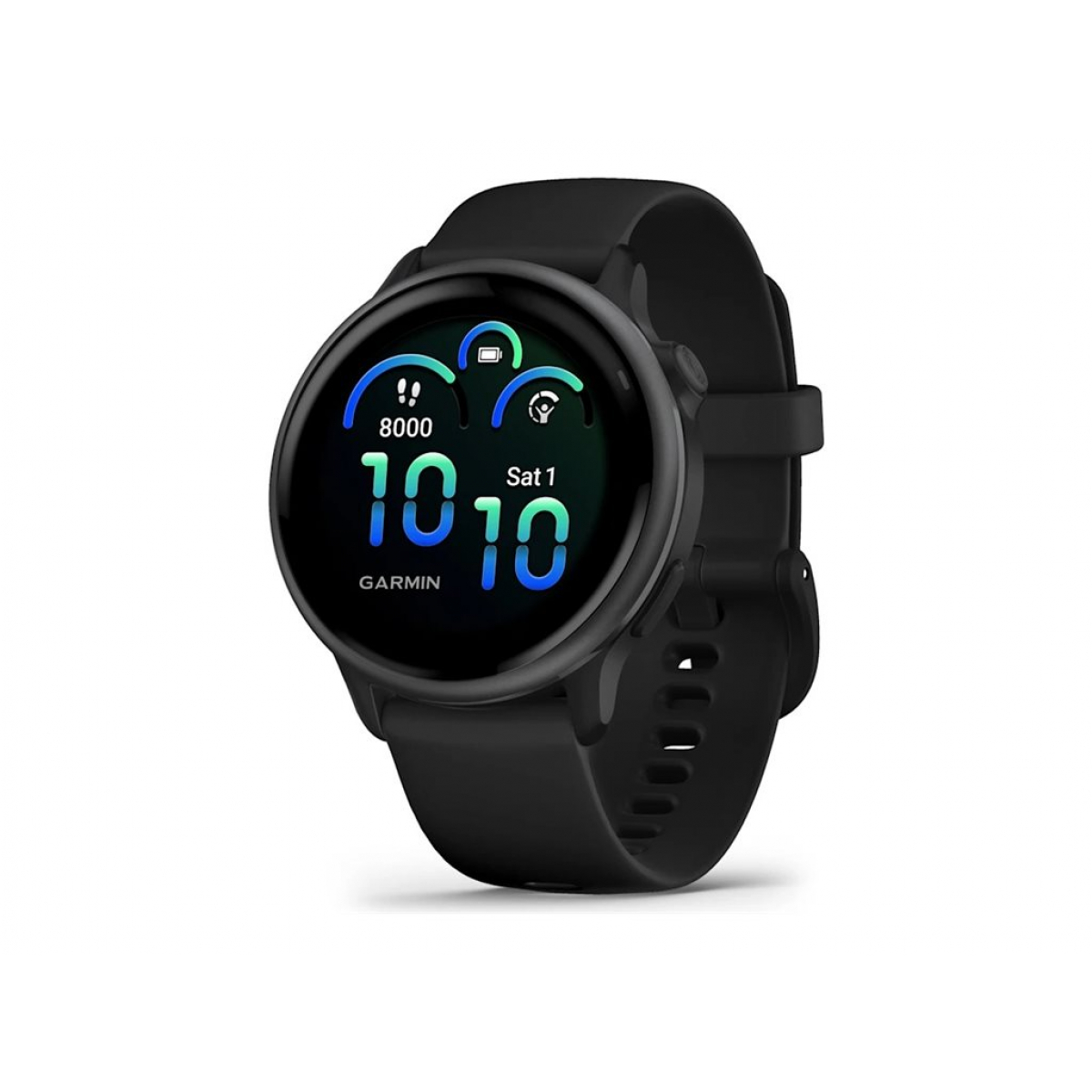 Garmin vivoactive 6 Sportuhr schwarz/schiefergrau aluminium