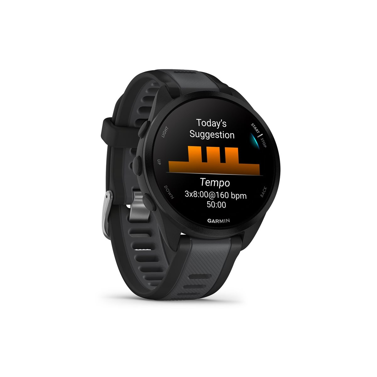 Garmin Forerunner 165 Music Smartwatch schwarz/schiefergrau