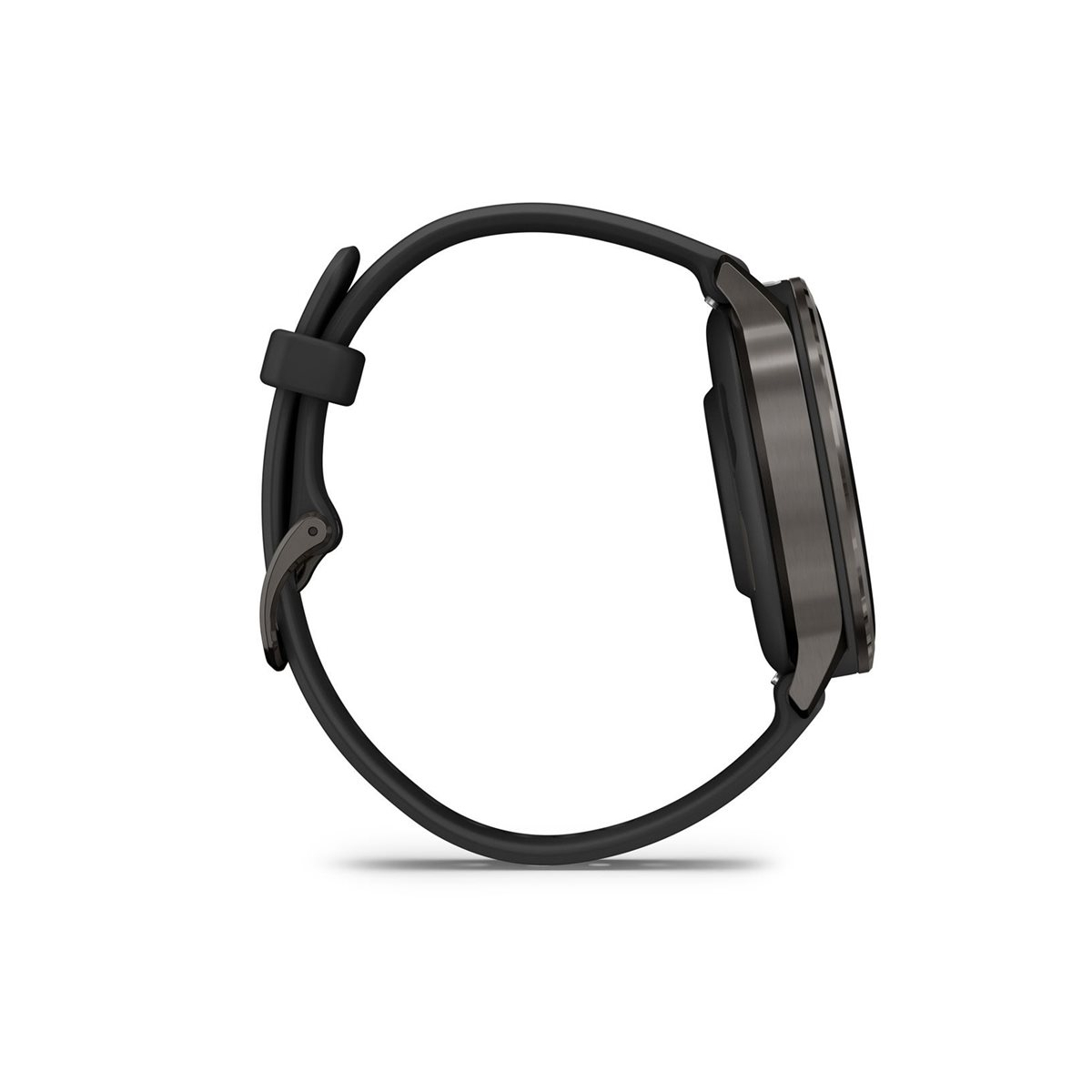 Garmin Venu 4 (41mm) Fitness-Smartwatch mit Silikon-Armband (18mm) schwarz/schiefergrau