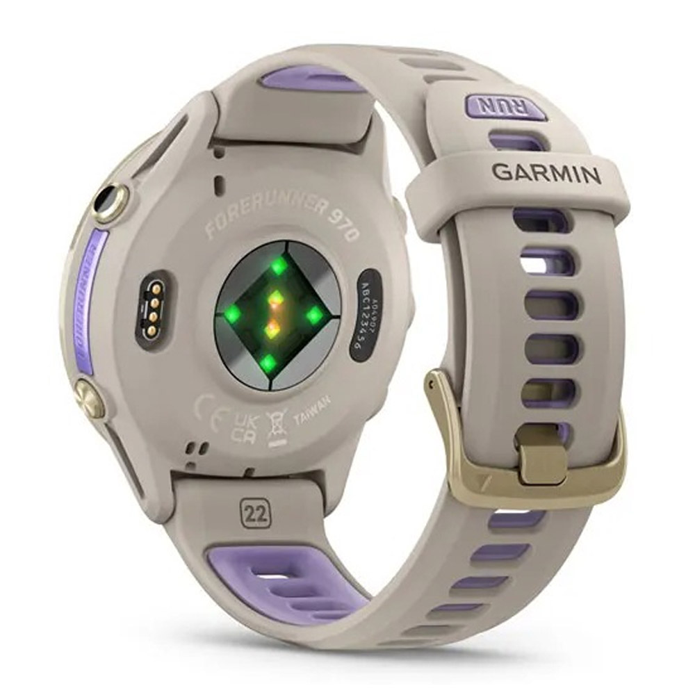 Garmin Forerunner 970 Smartwatch french gray/softgold