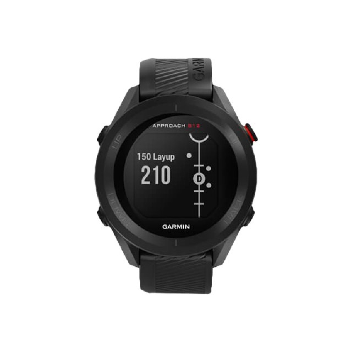 Garmin Approach S12 44mm GPS-Golfuhr schwarz