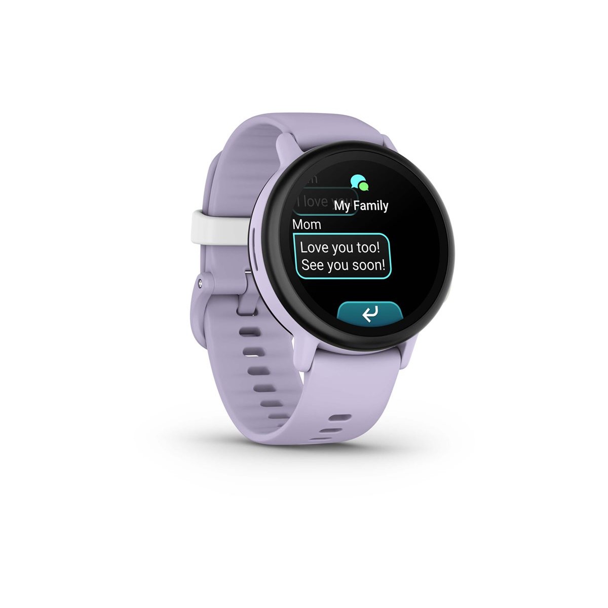 Garmin Bounce 2 43mm GPS-Smartwatch für Kinder light purple