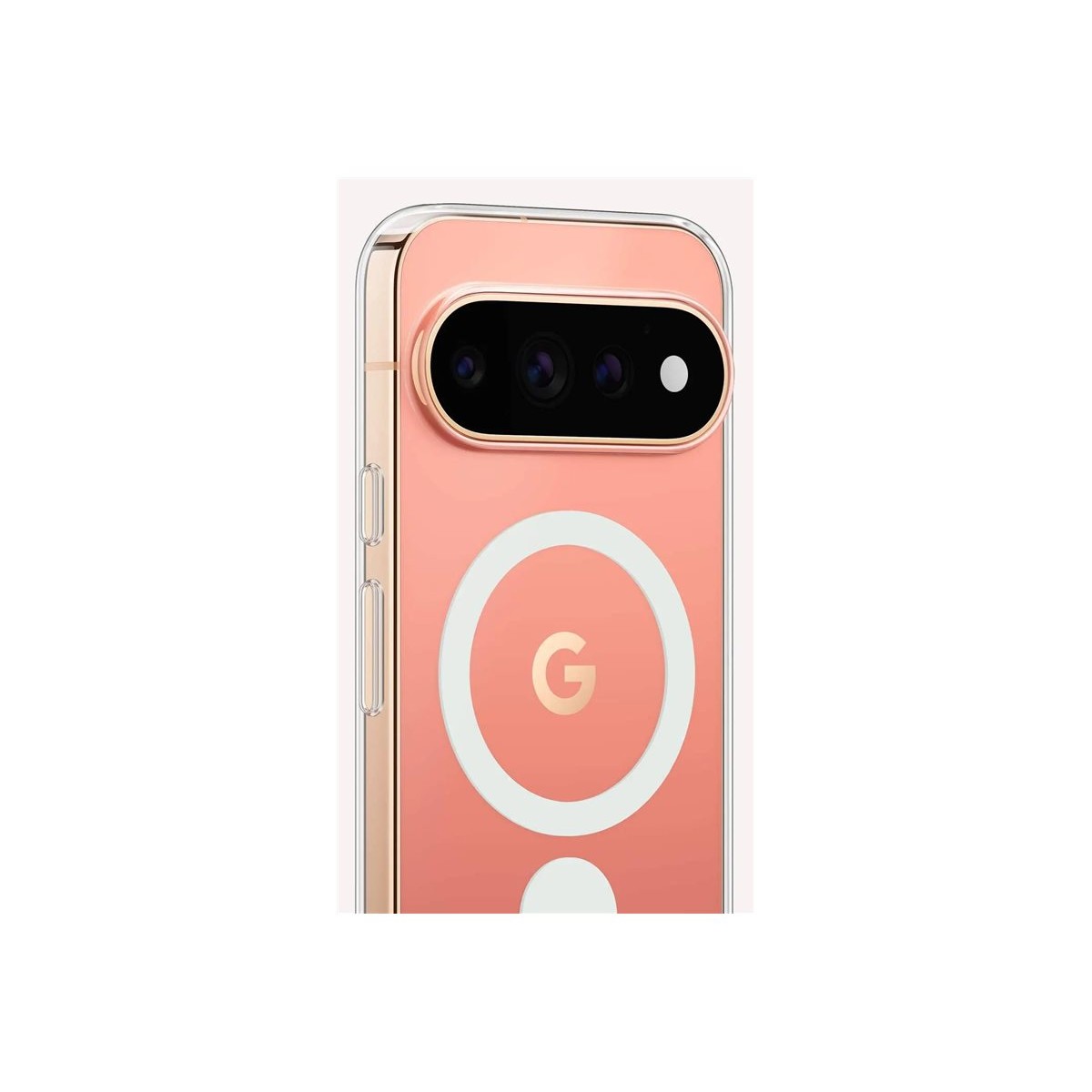 Google Pixelsnap Clear Case Handyhülle für Google Pixel 11 Pro XL transparent