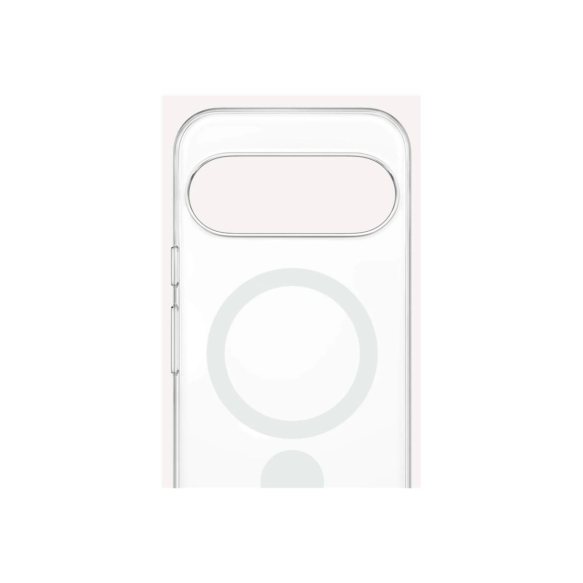 Google Pixelsnap Clear Case Handyhülle für Google Pixel 11 Pro XL transparent