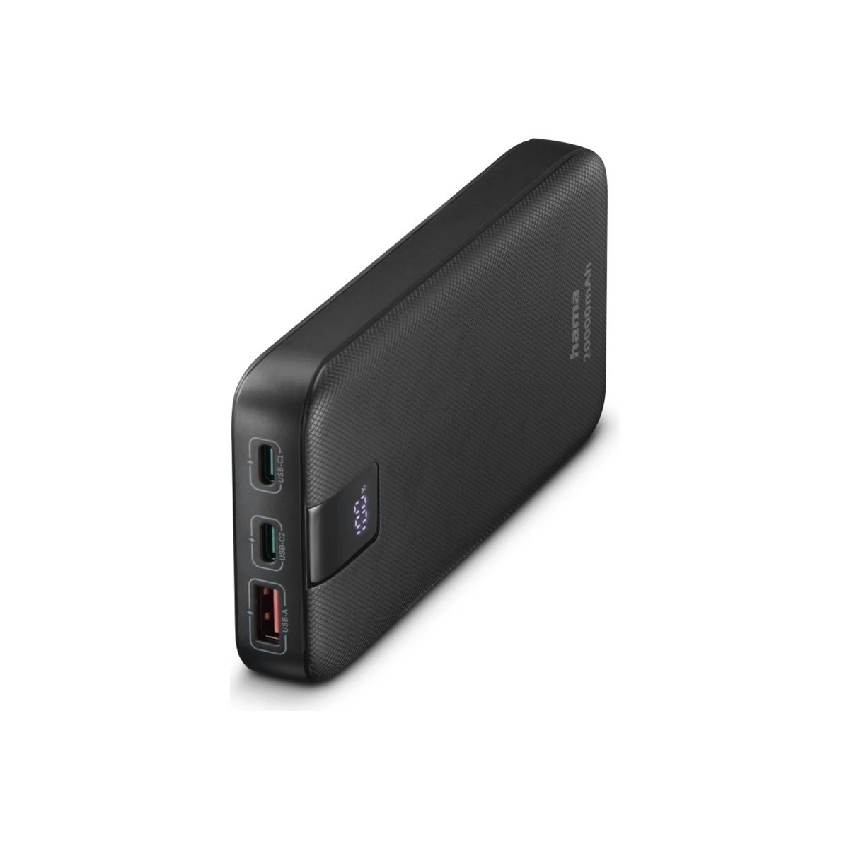Hama Power Pack "PD 20" 20000mAh, Ausgänge: 2x USB-C, USB-A, Schnellladen, Anth.