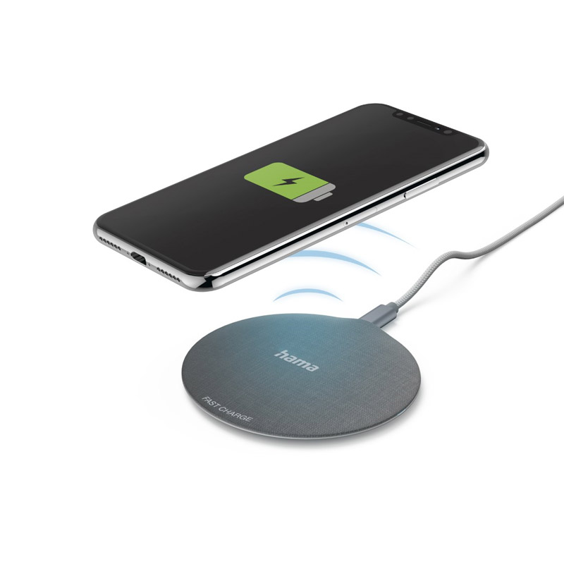 Hama Wireless Charger QI-FC10 Metal