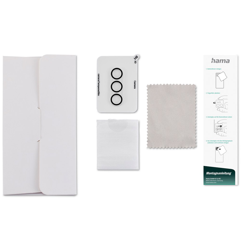 Hama Kamera-Schutzglas für Samsung Galaxy S24 gehärtet Transparent