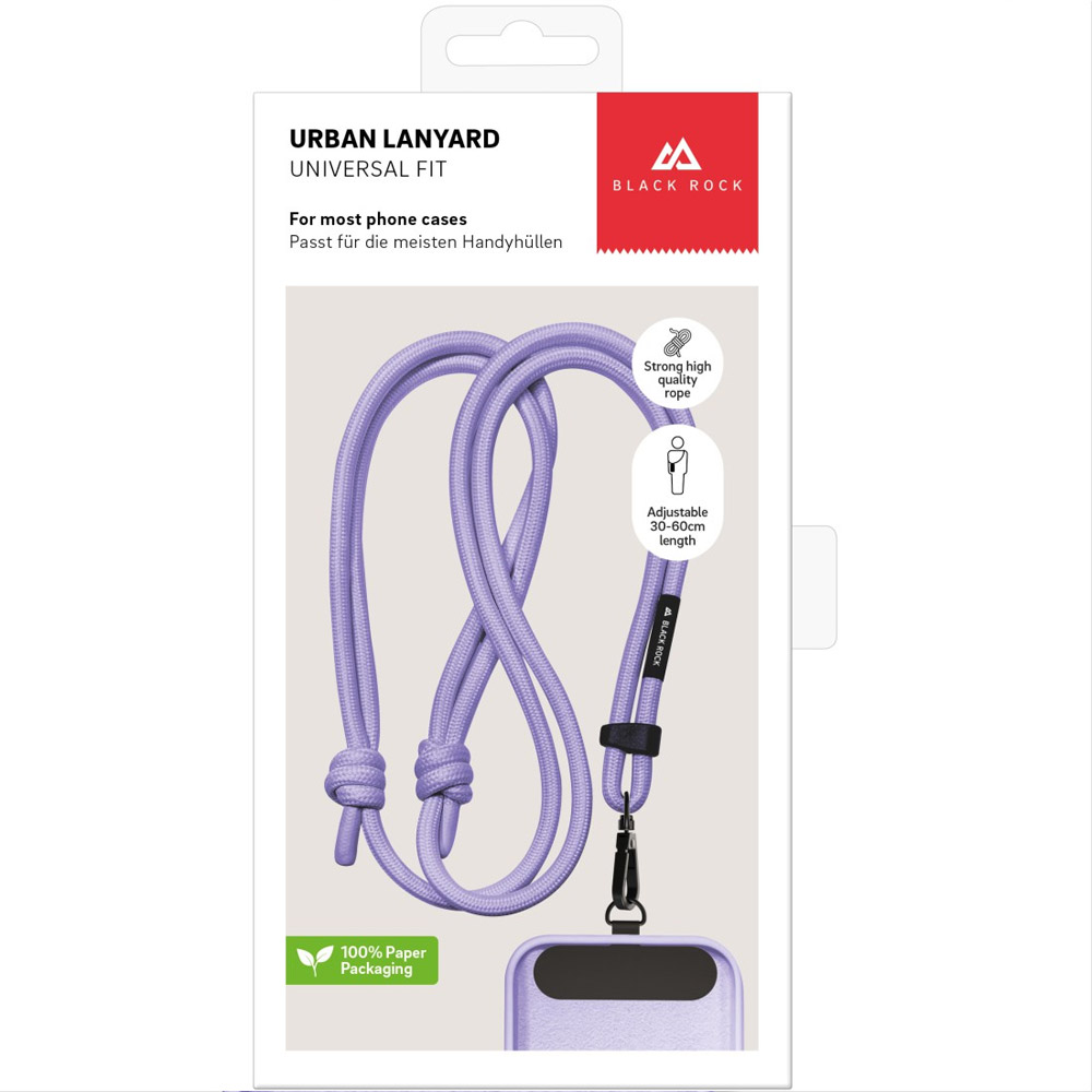 Hama Universal Lanyard für Smartphones, Flieder