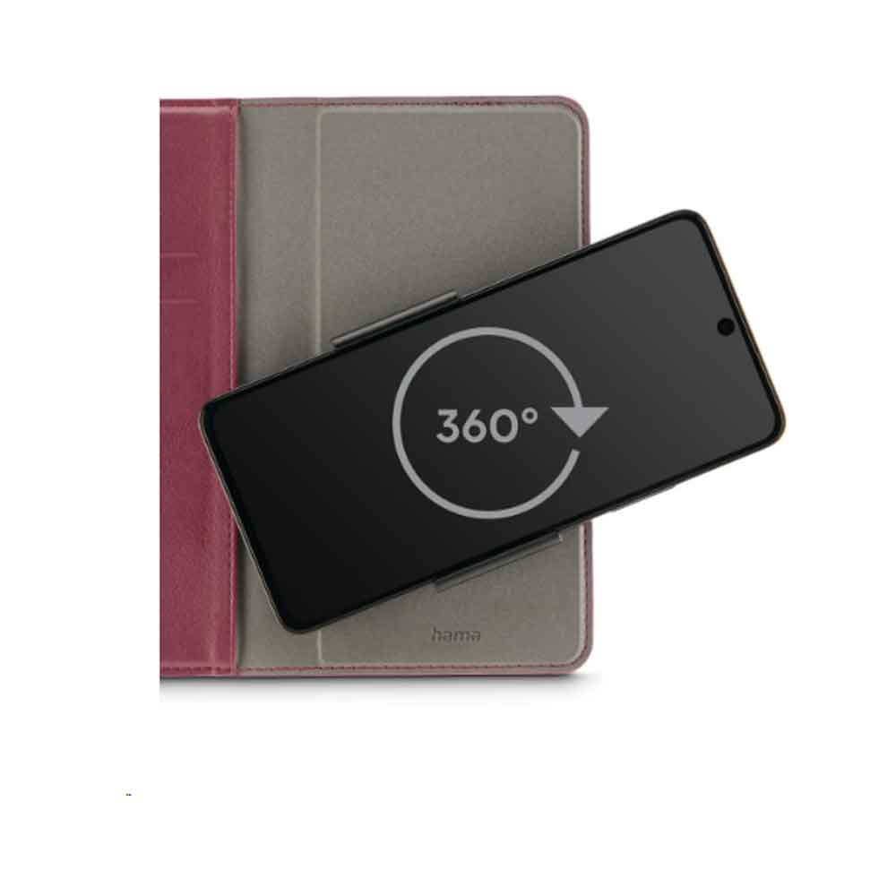 Hama Handytasche, Universal, Eco, für Handygröße 7,5 x 15,3 cm, Rot