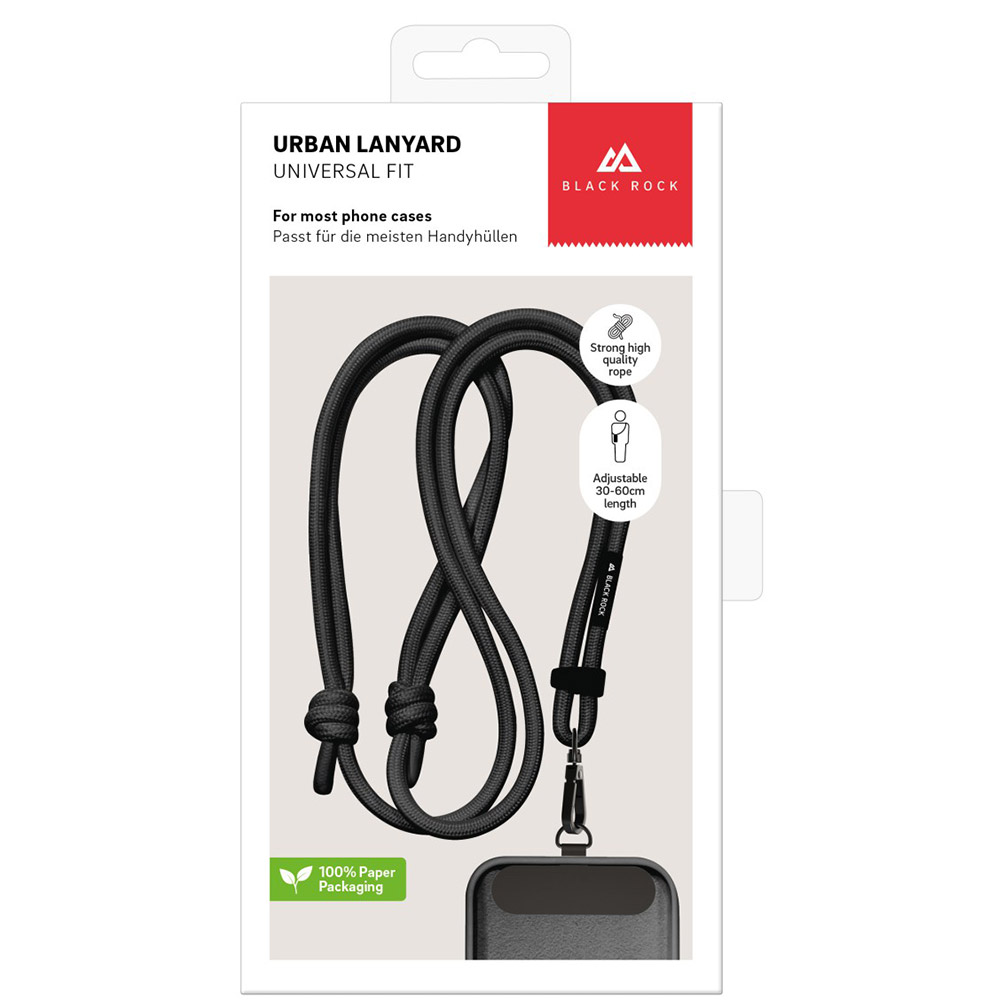 Hama Universal Lanyard für Smartphones, Schwarz